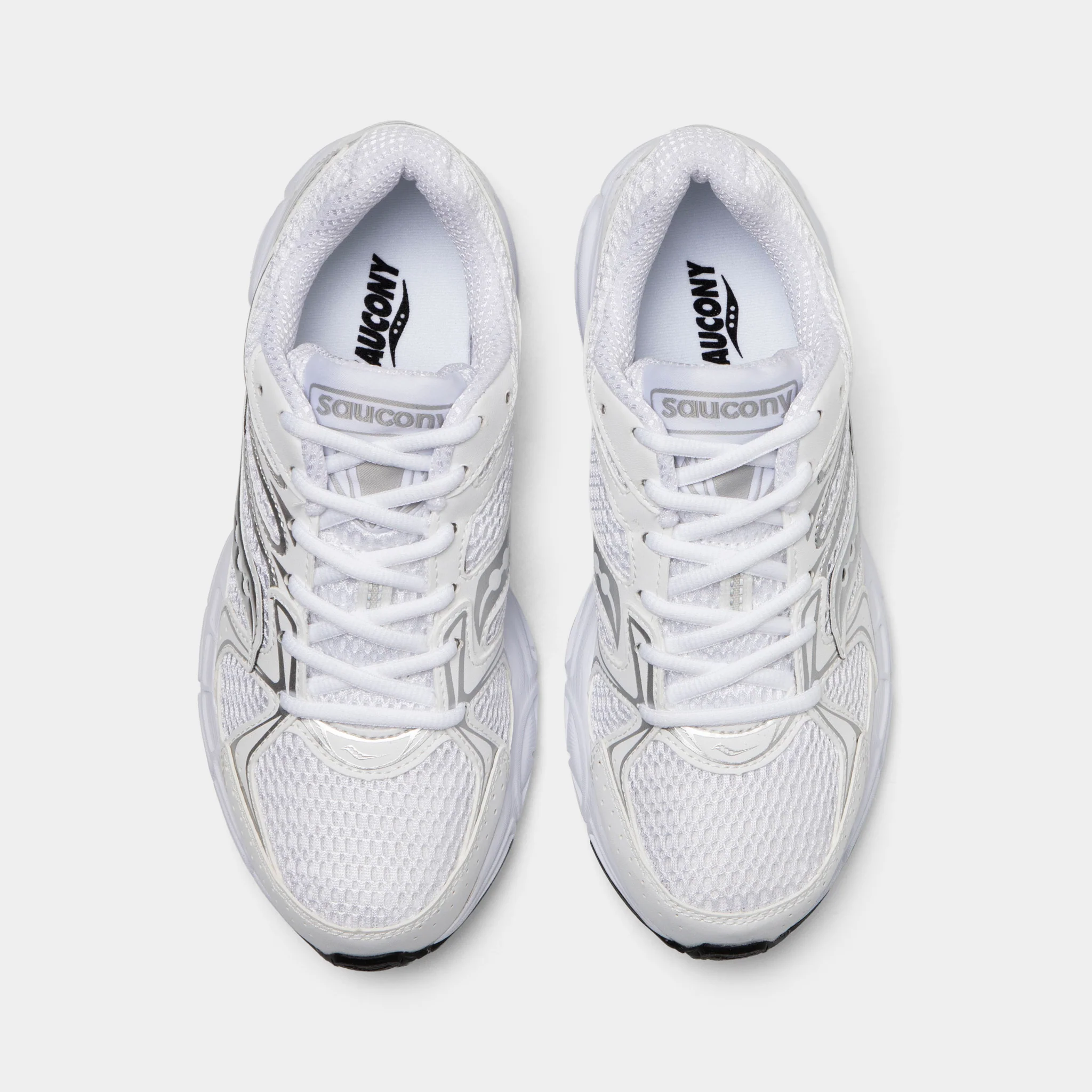 Saucony Women's Ride Millennium White / Silver - Image 5