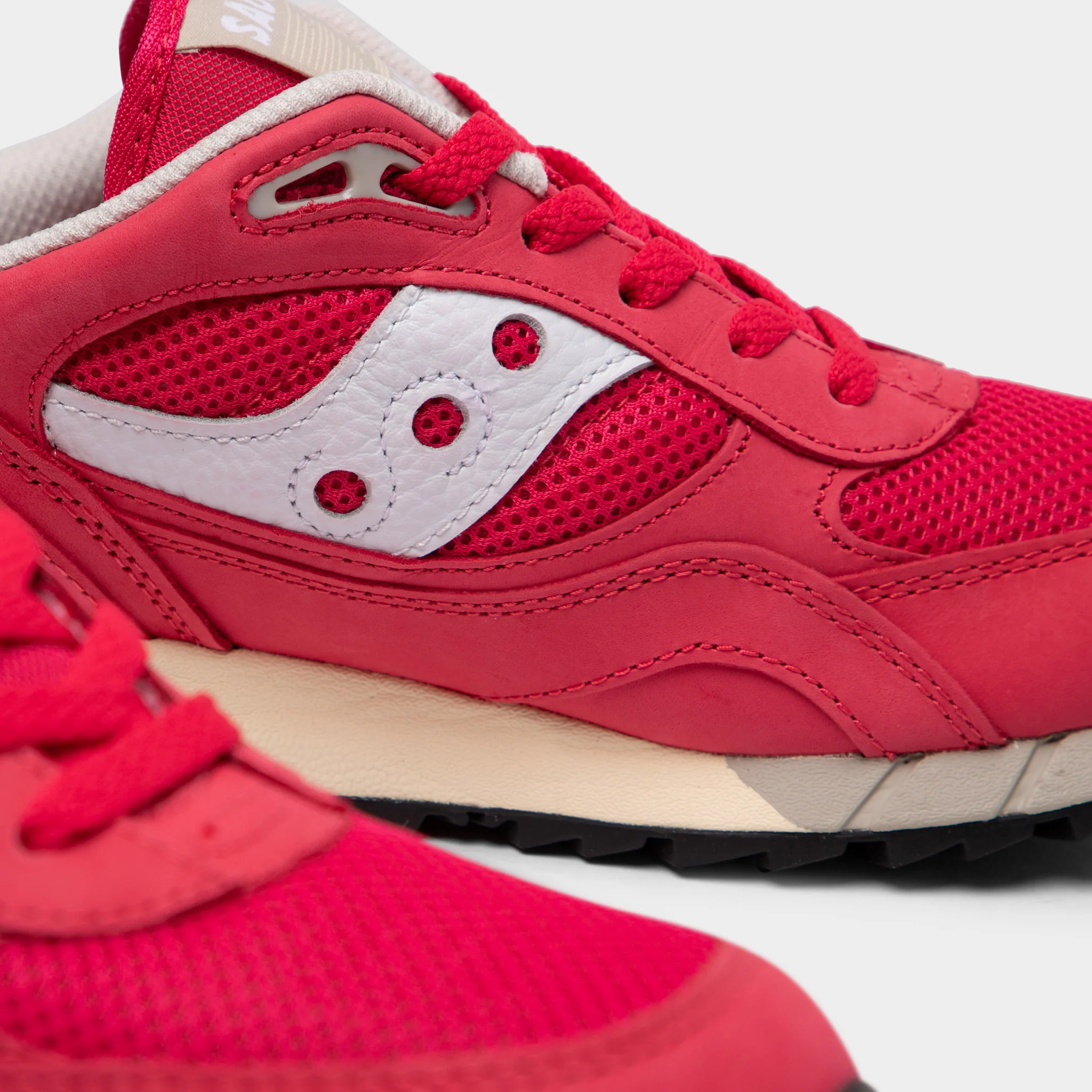 Saucony Shadow 6000 Premium Red / White - Image 3
