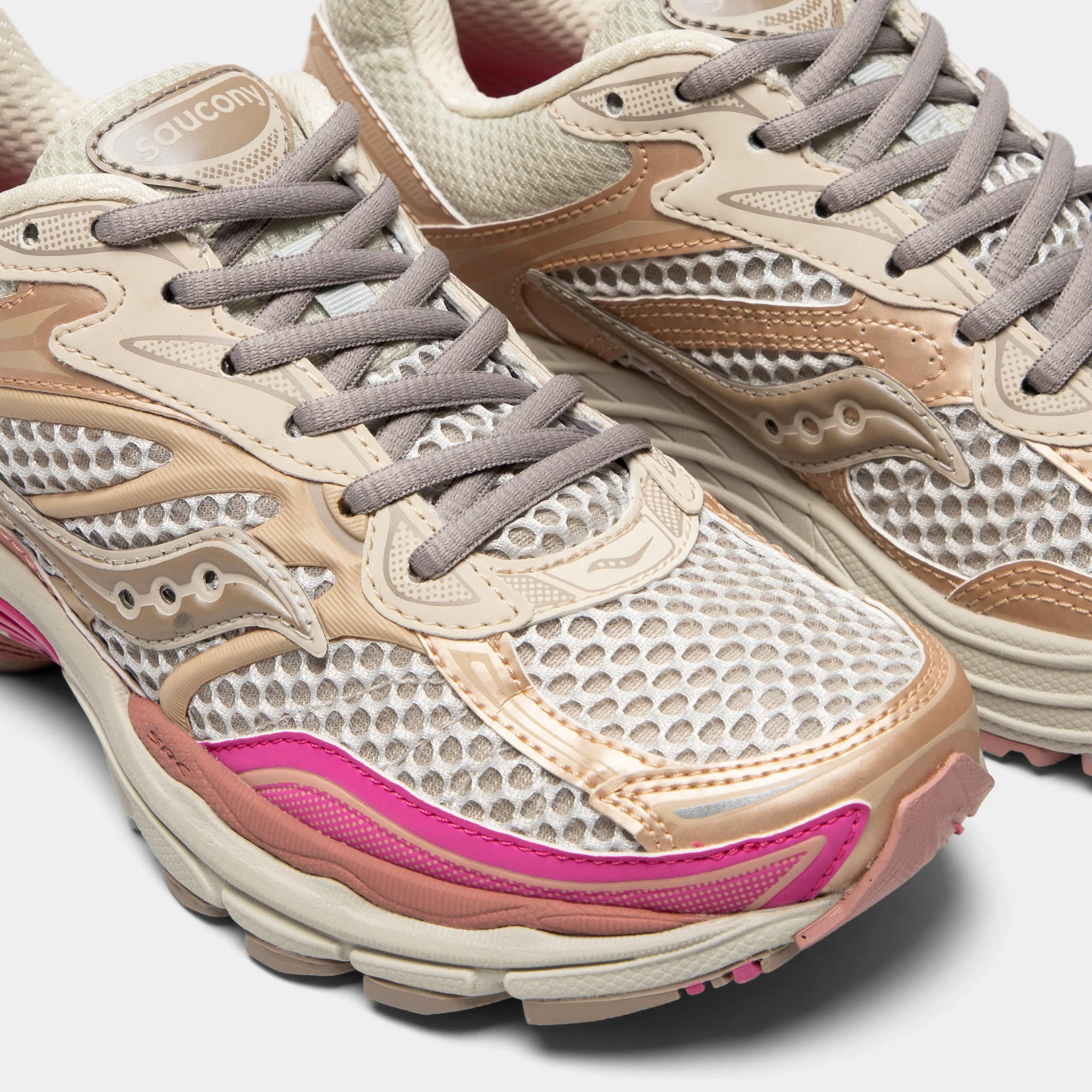 Saucony Women's Progrid Omni 9 Quartz / Fuschia - Image 3