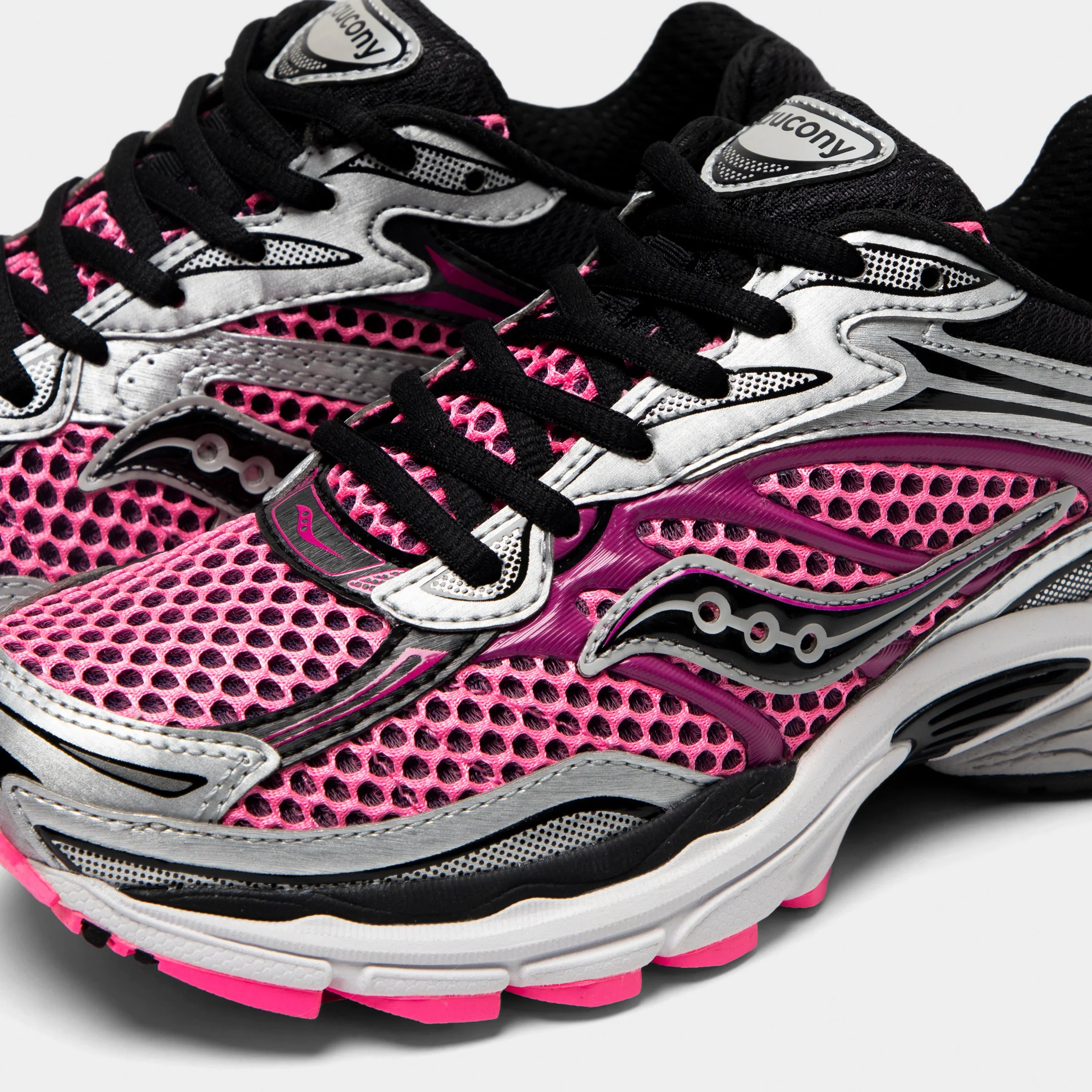 Saucony Women's Progrid Omni 9 Shock / Pink - Image 3