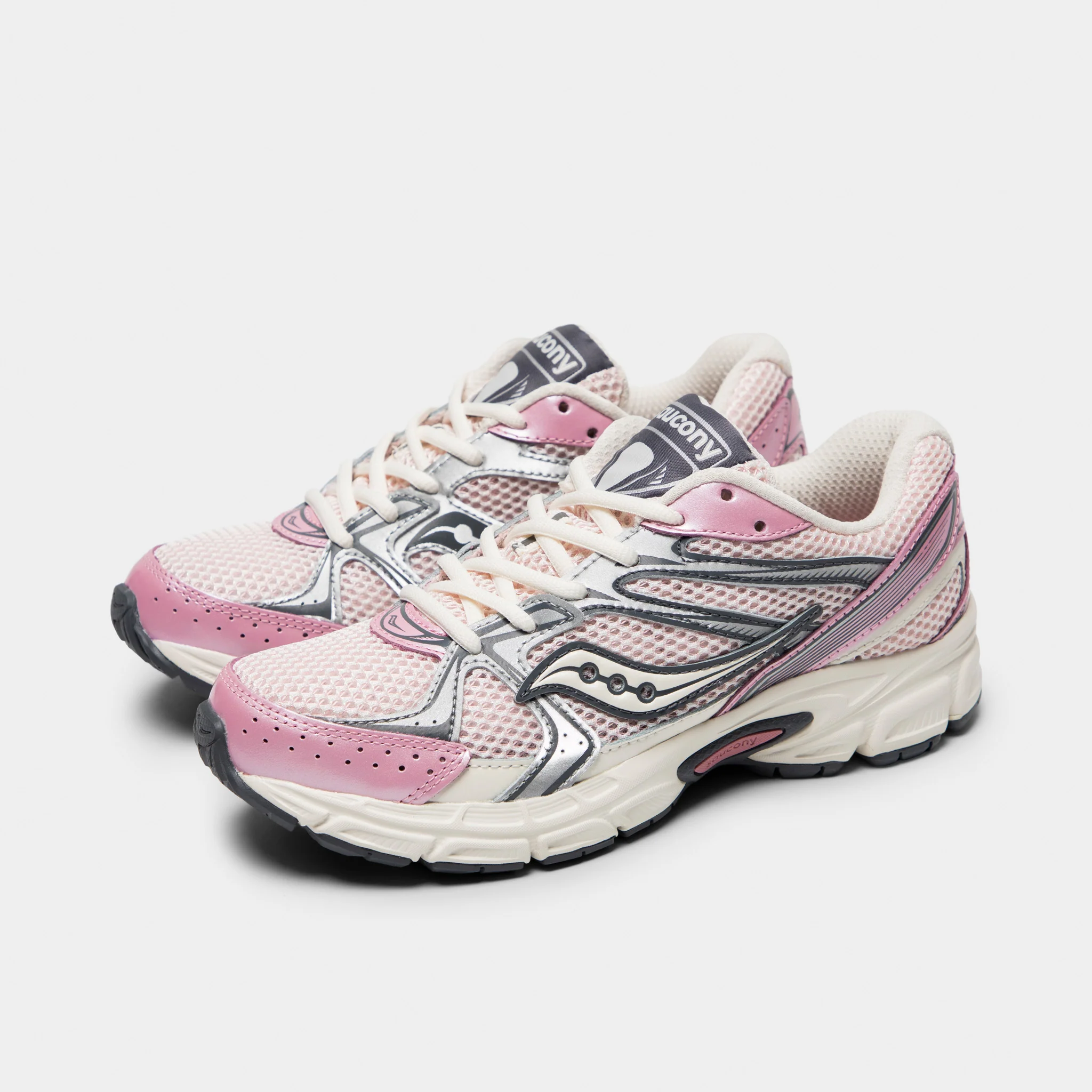 Saucony Women's Ride Millennium White / Lilac - Image 2