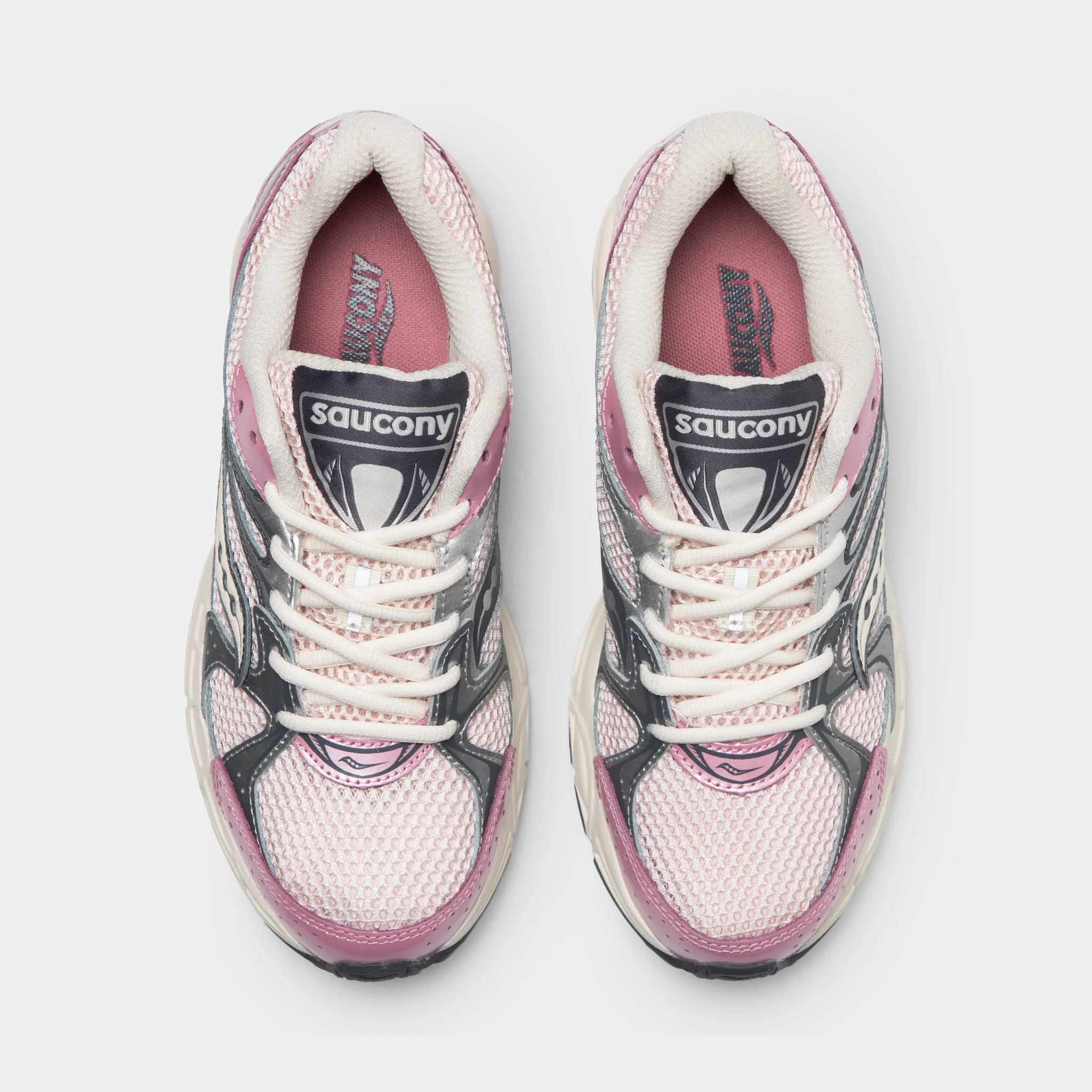 Saucony Women's Ride Millennium White / Lilac - Image 5