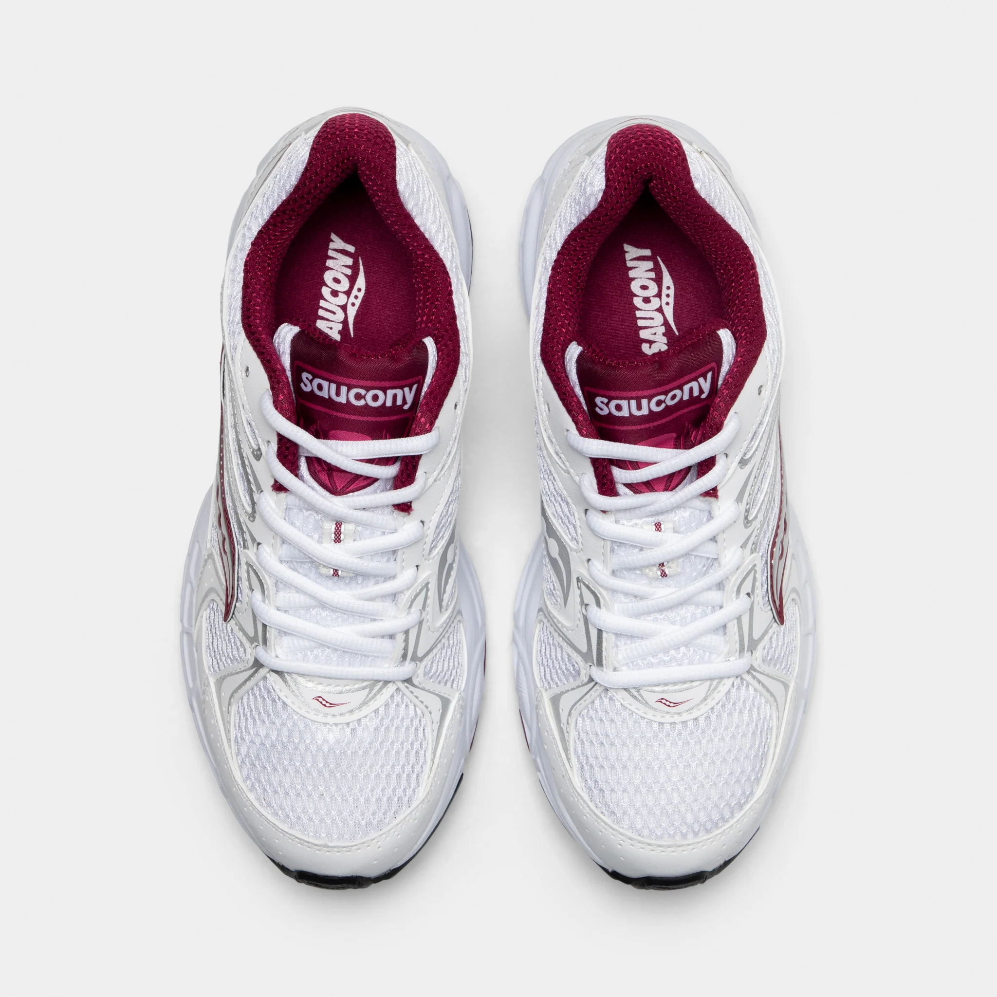 Saucony Women's Ride Millennium White / Beet - Image 5