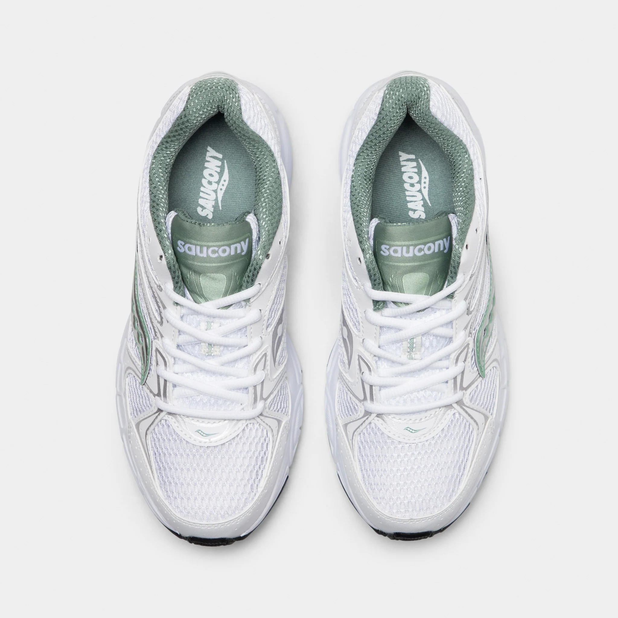 Saucony Women's Ride Millennium White / Sage - Image 5