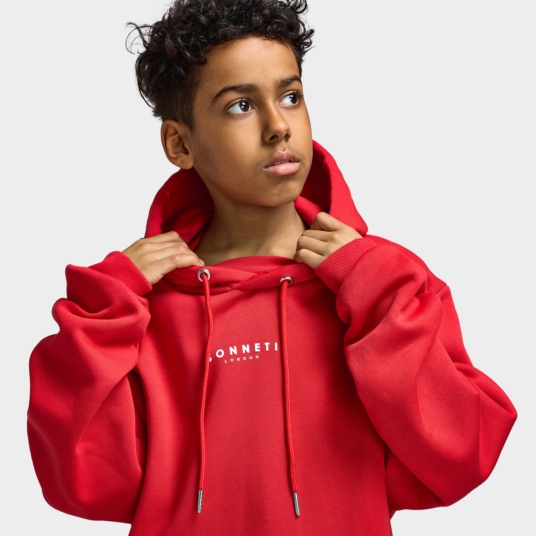 Sonneti Junior Boys' London Hoodie / Red - Image 4