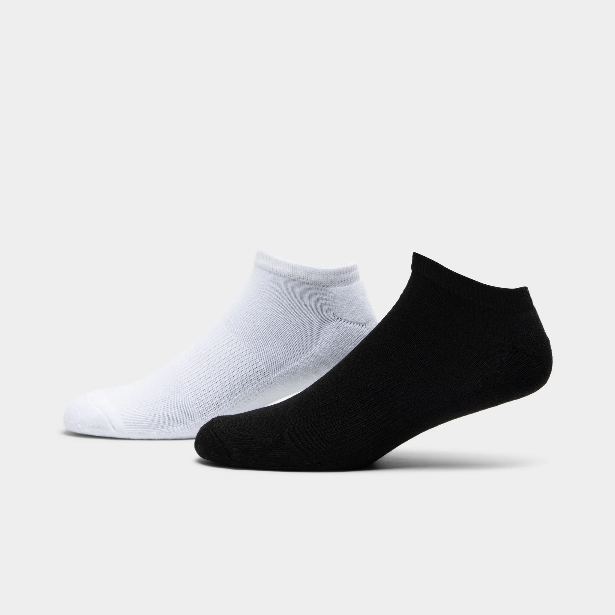 Sonneti Basic No-Show Socks 6-Pack White / Black - Image 2