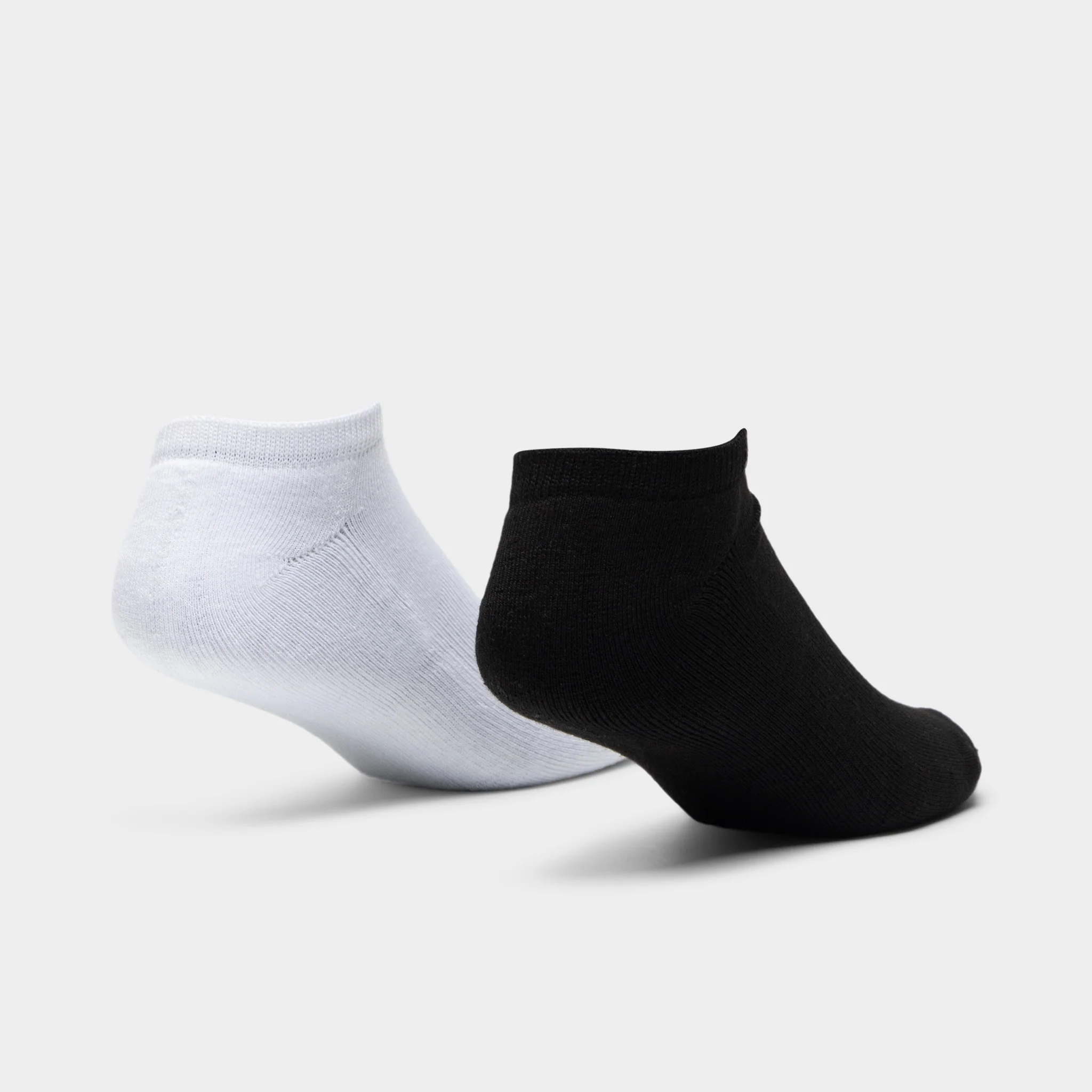 Sonneti Basic No-Show Socks 6-Pack White / Black - Image 6
