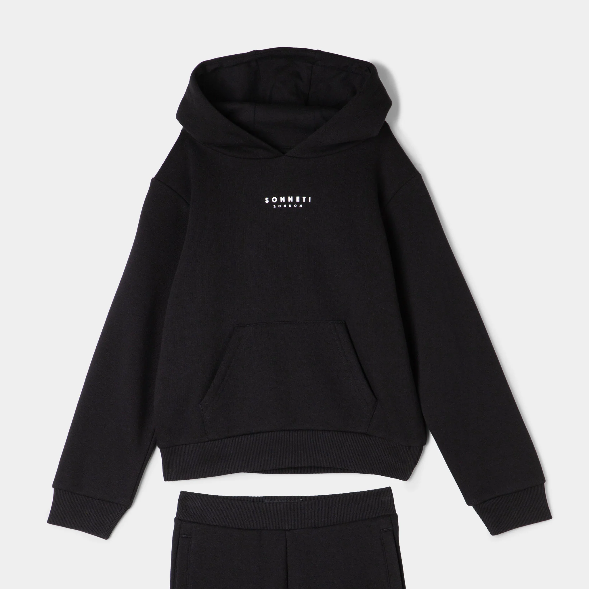 Sonneti Childrens' London Hoodie Set / Black - Image 3