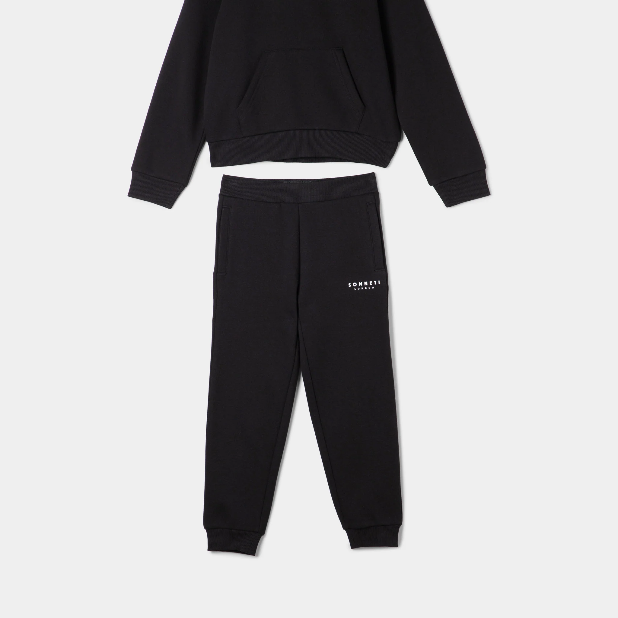 Sonneti Childrens' London Hoodie Set / Black - Image 5