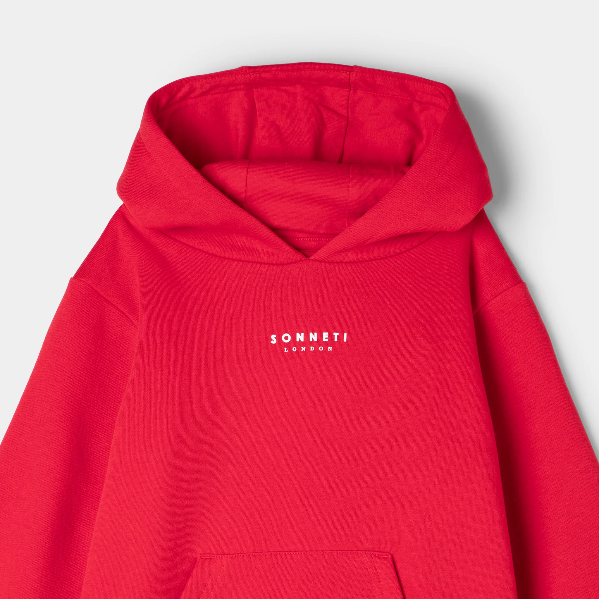 Sonneti Childrens' London Hoodie Set / Red - Image 4