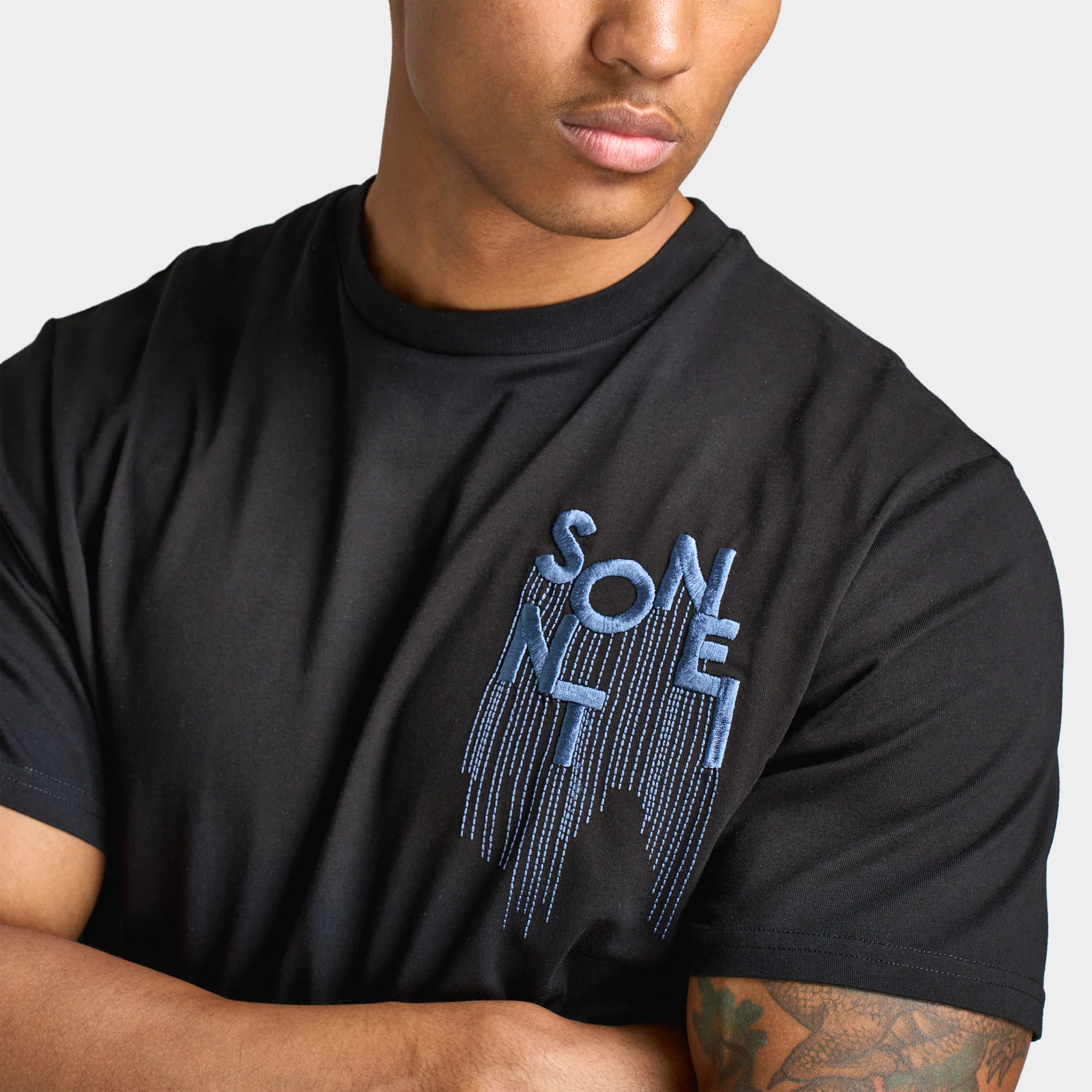 Sonneti Drip Tee / Black - Image 4