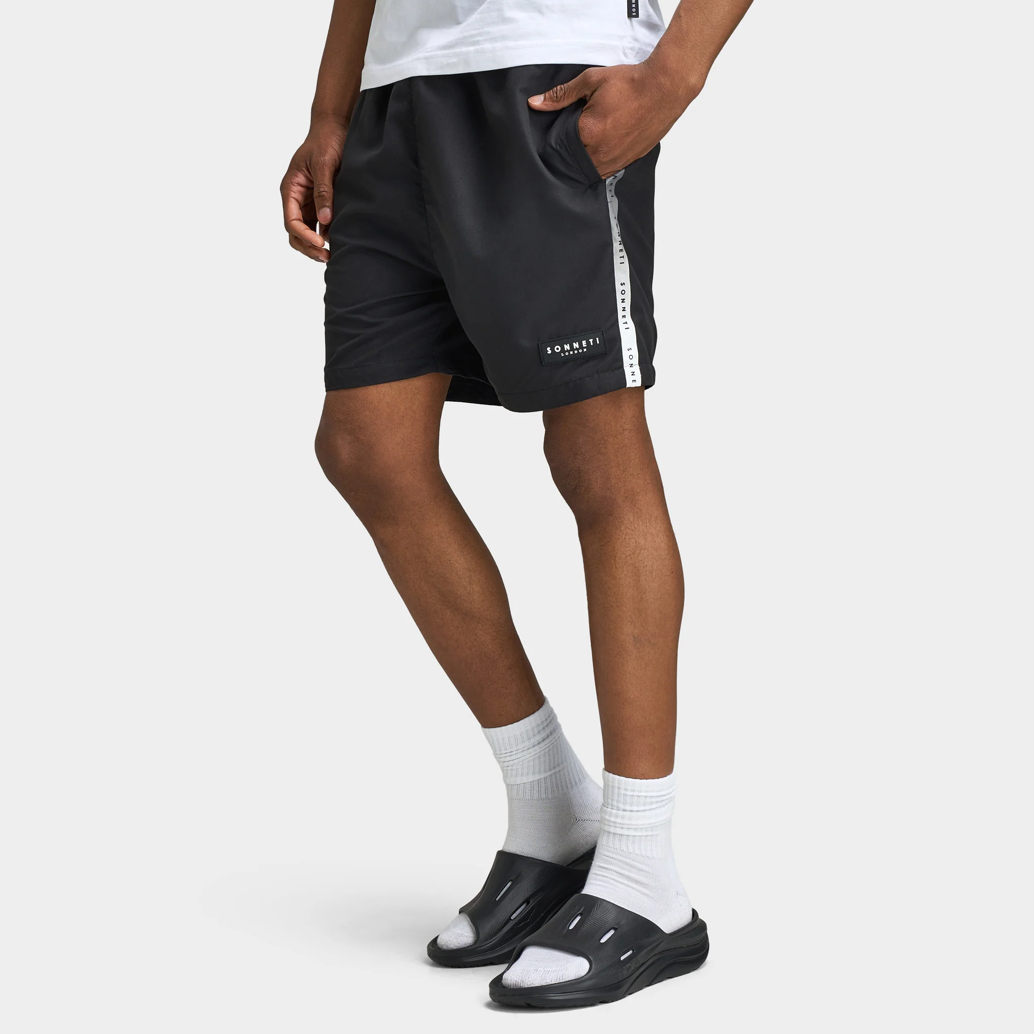 Sonneti Fade Swim Shorts / Black - Image 2