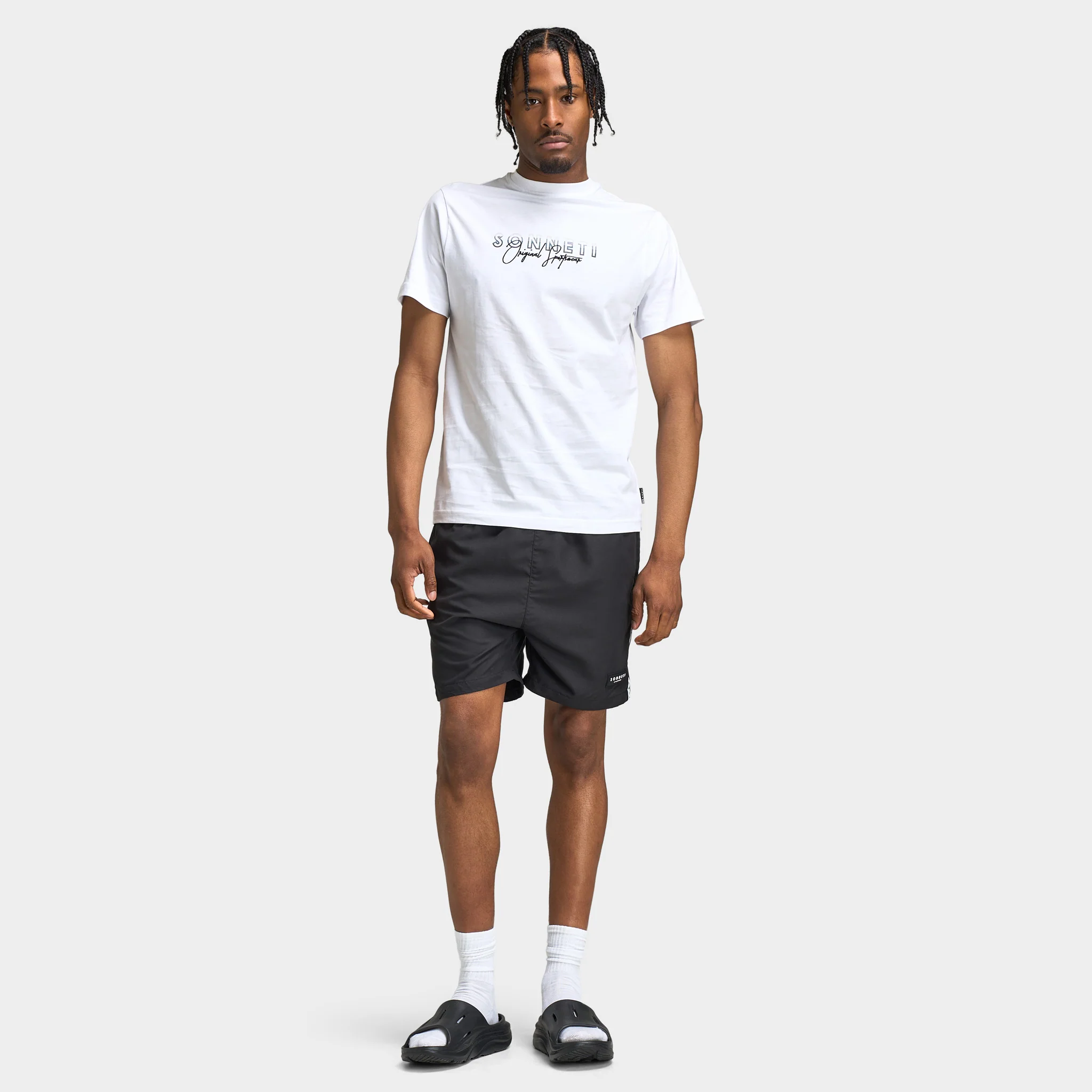 Sonneti Fade Swim Shorts / Black - Image 6