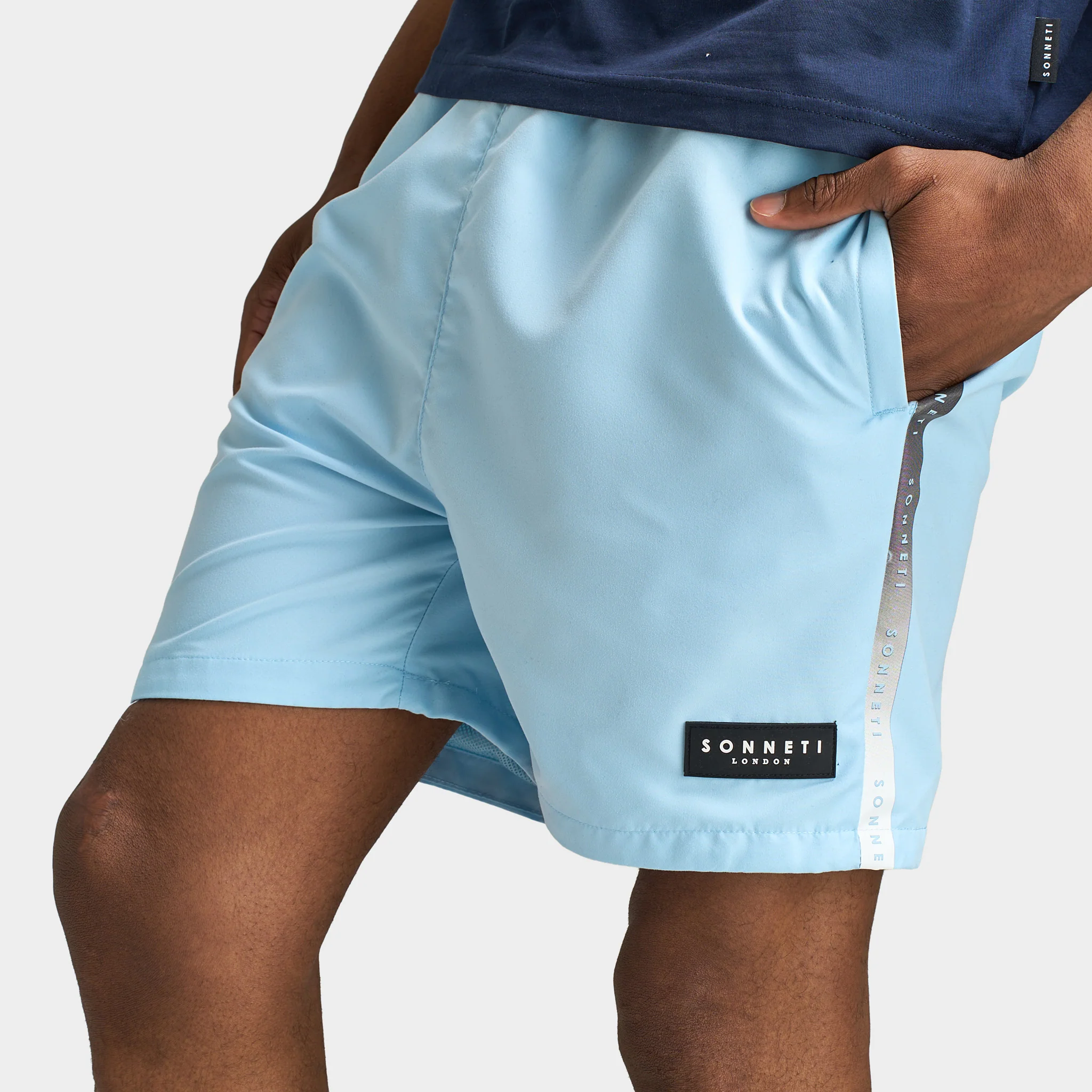 Sonneti Fade Swim Shorts / Cool Blue - Image 5