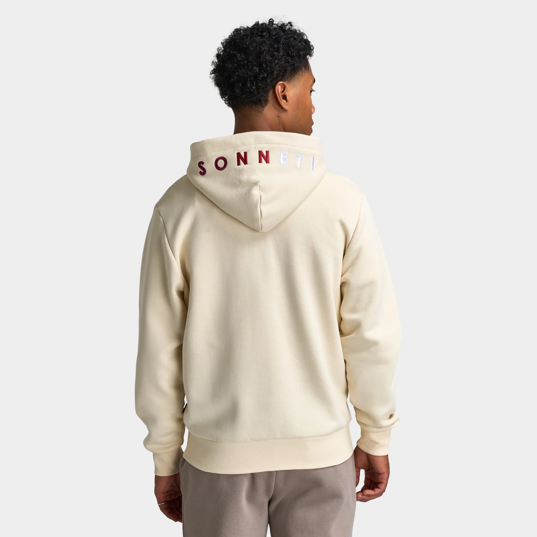 Sonneti Hare Full Zip Hoodie / Cream - Image 2