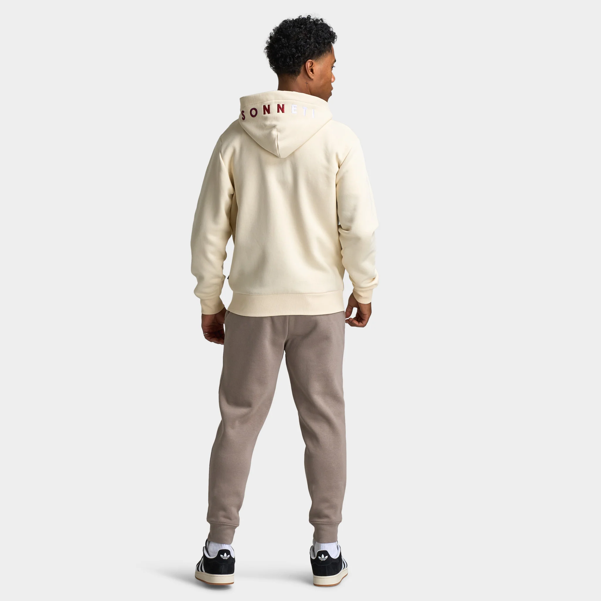 Sonneti Hare Full Zip Hoodie / Cream - Image 5