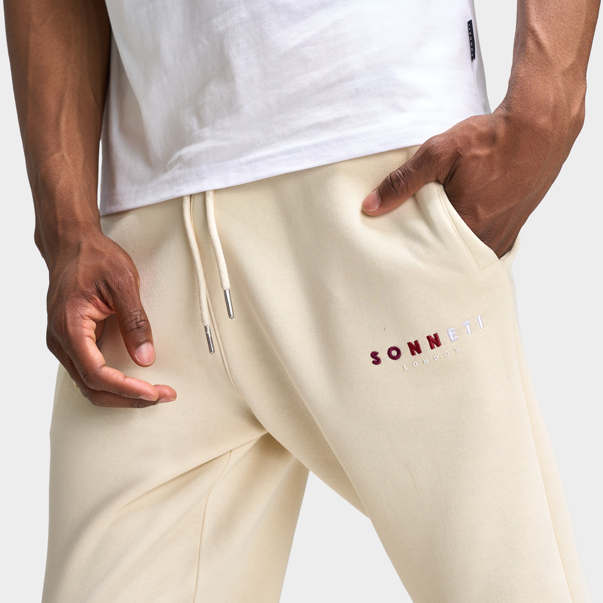 Sonneti Hare Open Hem Pants / Cream - Image 5