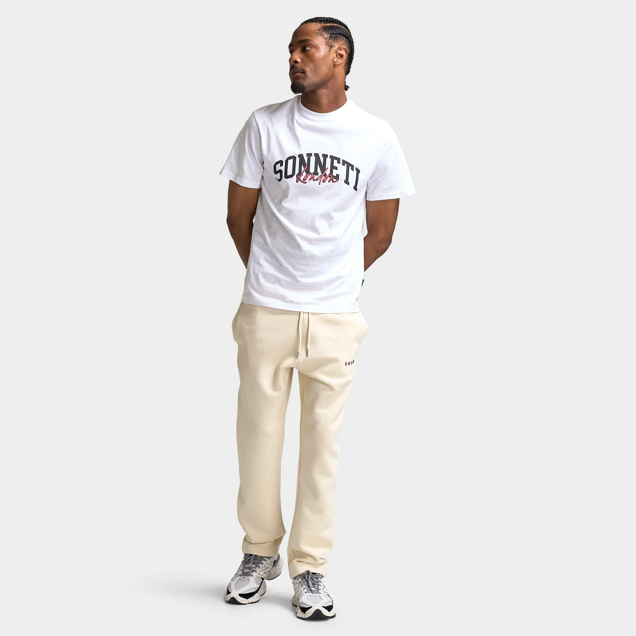 Sonneti Hare Open Hem Pants / Cream - Image 6
