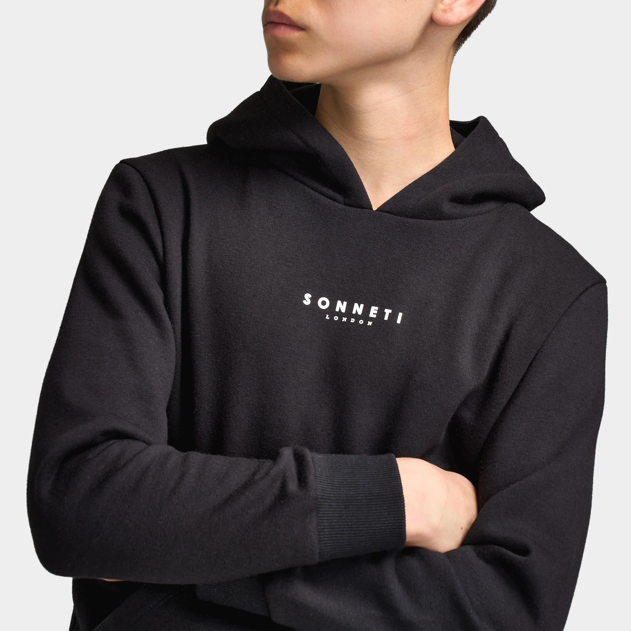 Sonneti Junior Boys' London Hoodie / Black - Image 3