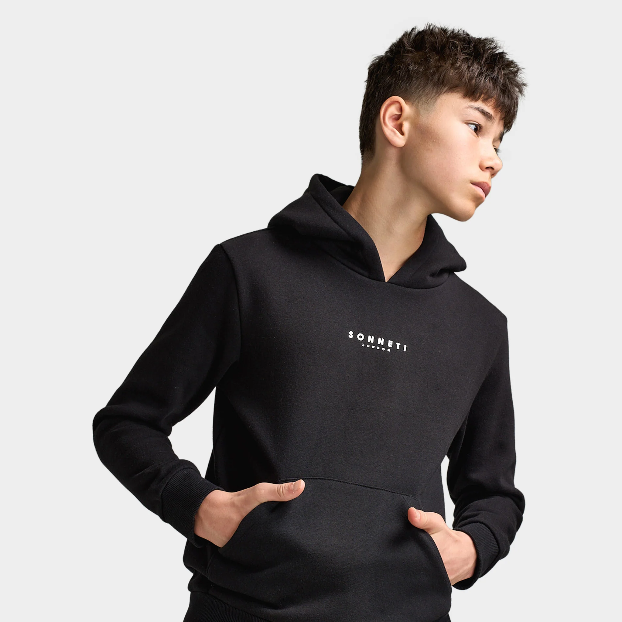 Sonneti Junior Boys' London Hoodie / Black - Image 4