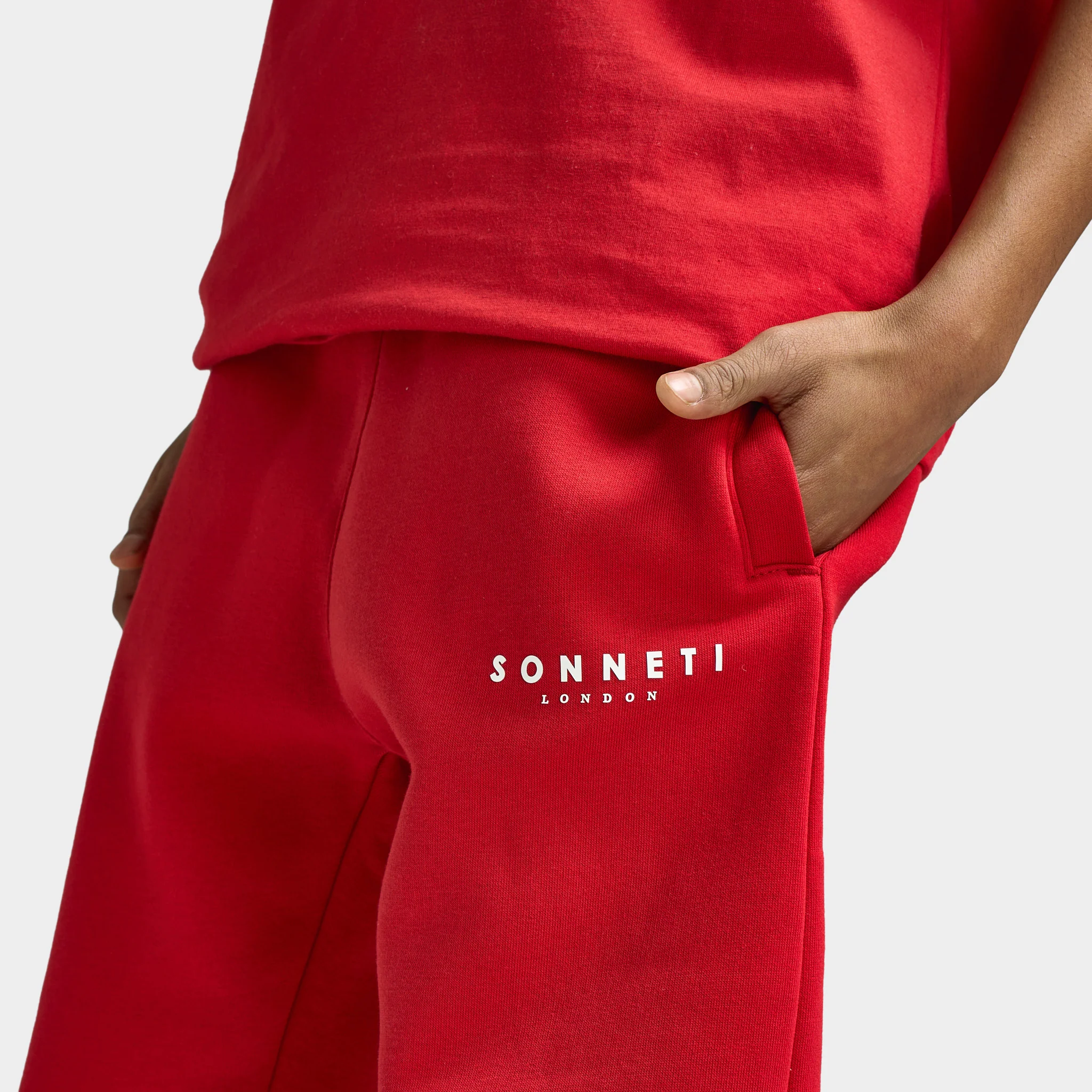 Sonneti Junior Boys' London Joggers / Red - Image 5