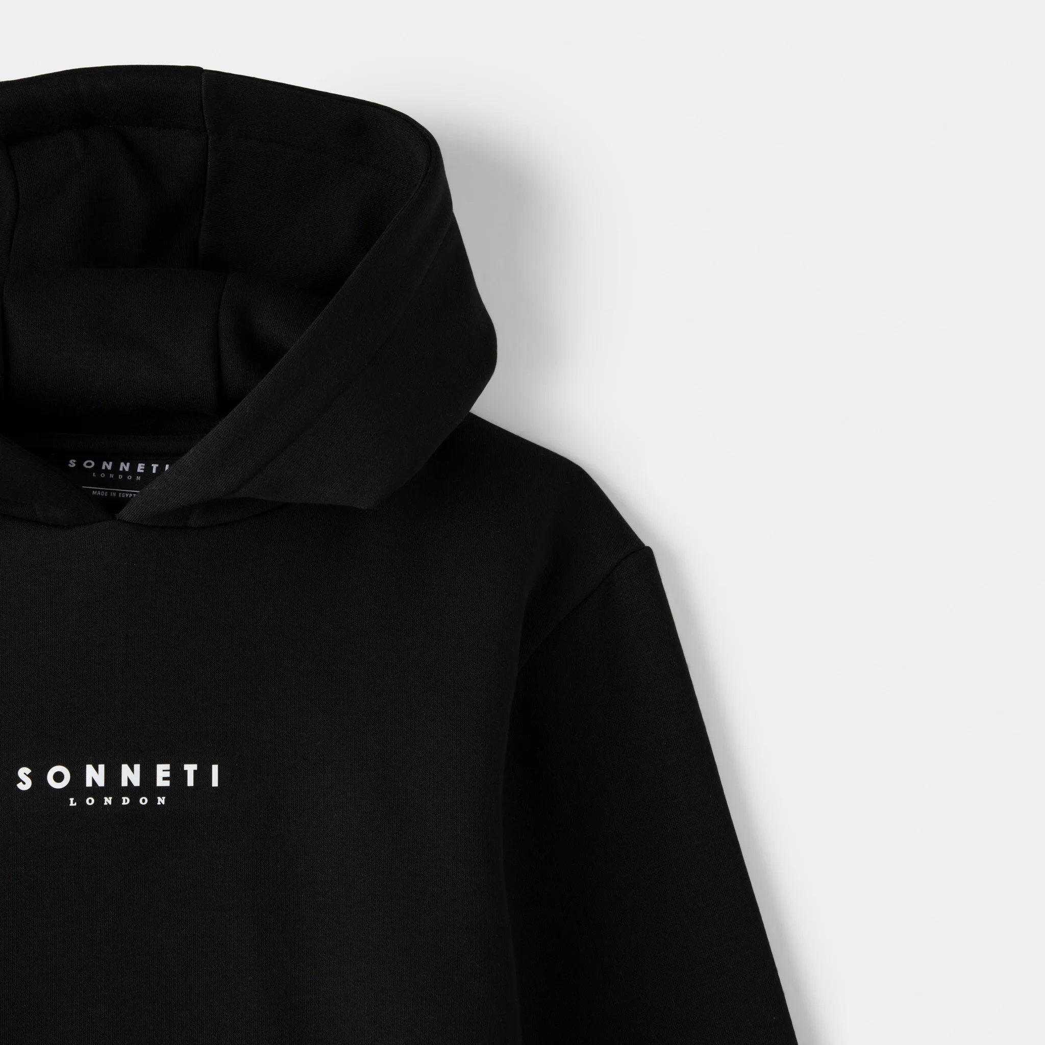 Sonneti Junior Boys' London Pullover Hoodie / Black - Image 9