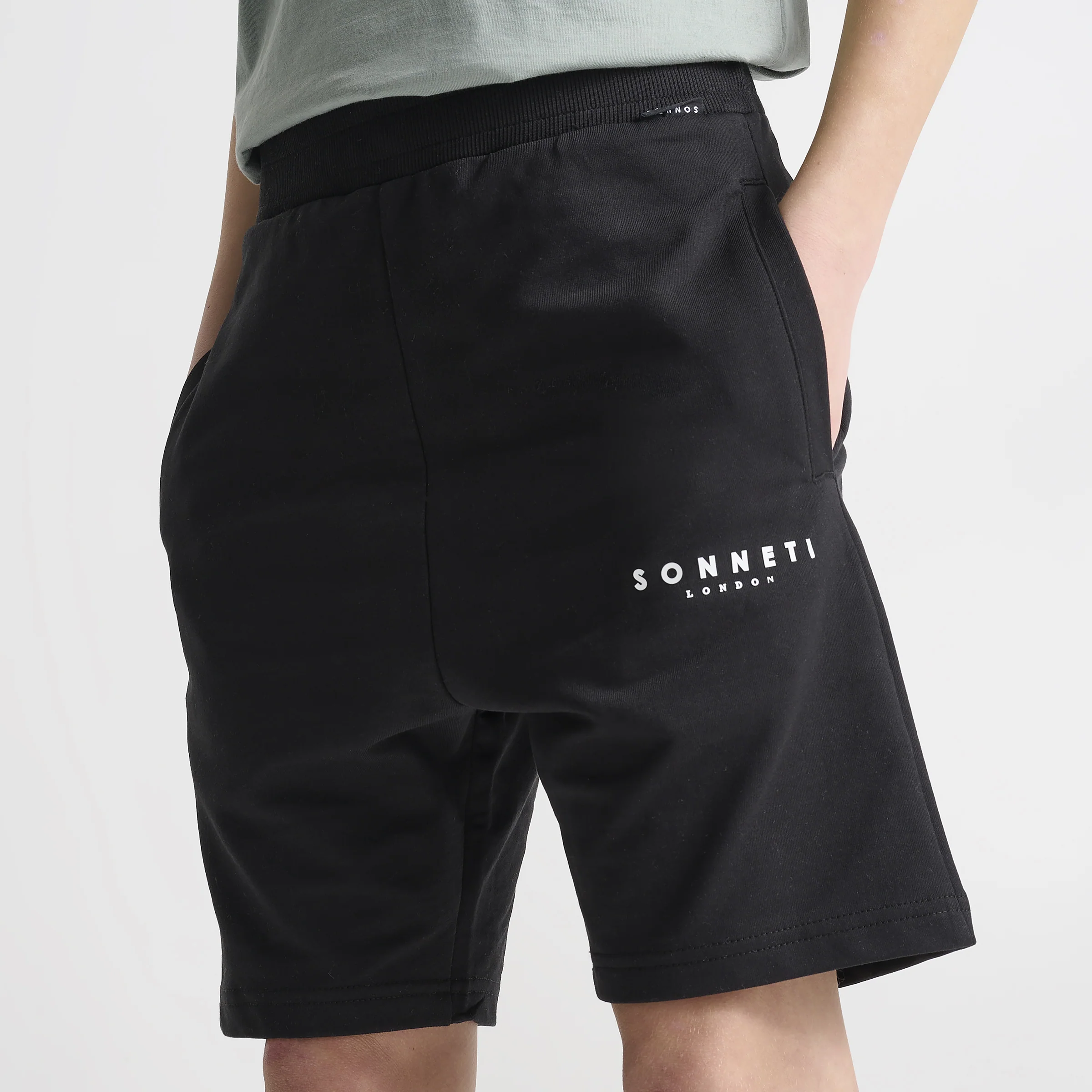 Sonneti Junior Boys' London Shorts / Black - Image 4