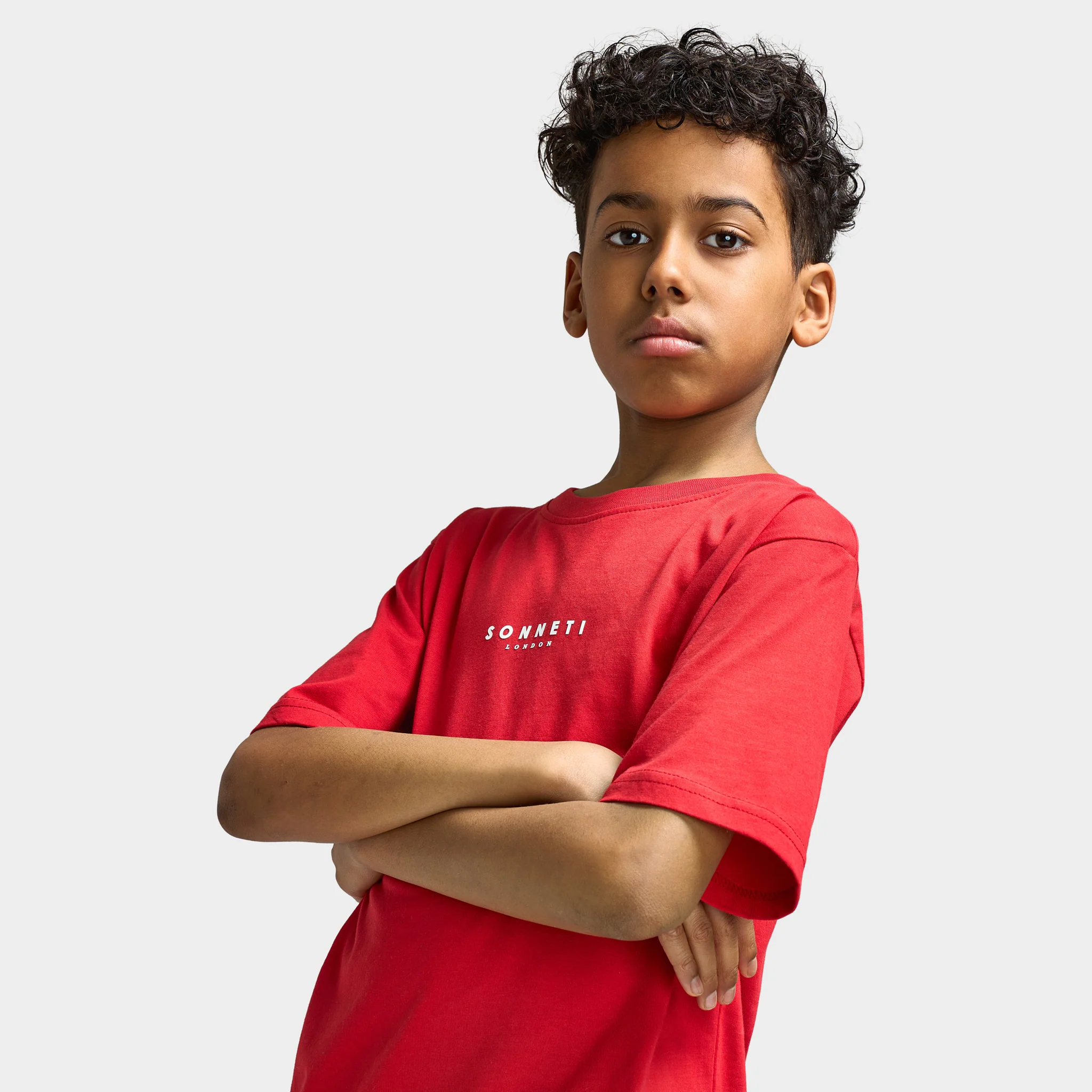 Sonneti Junior Boys' London T-Shirt  / Red - Image 3