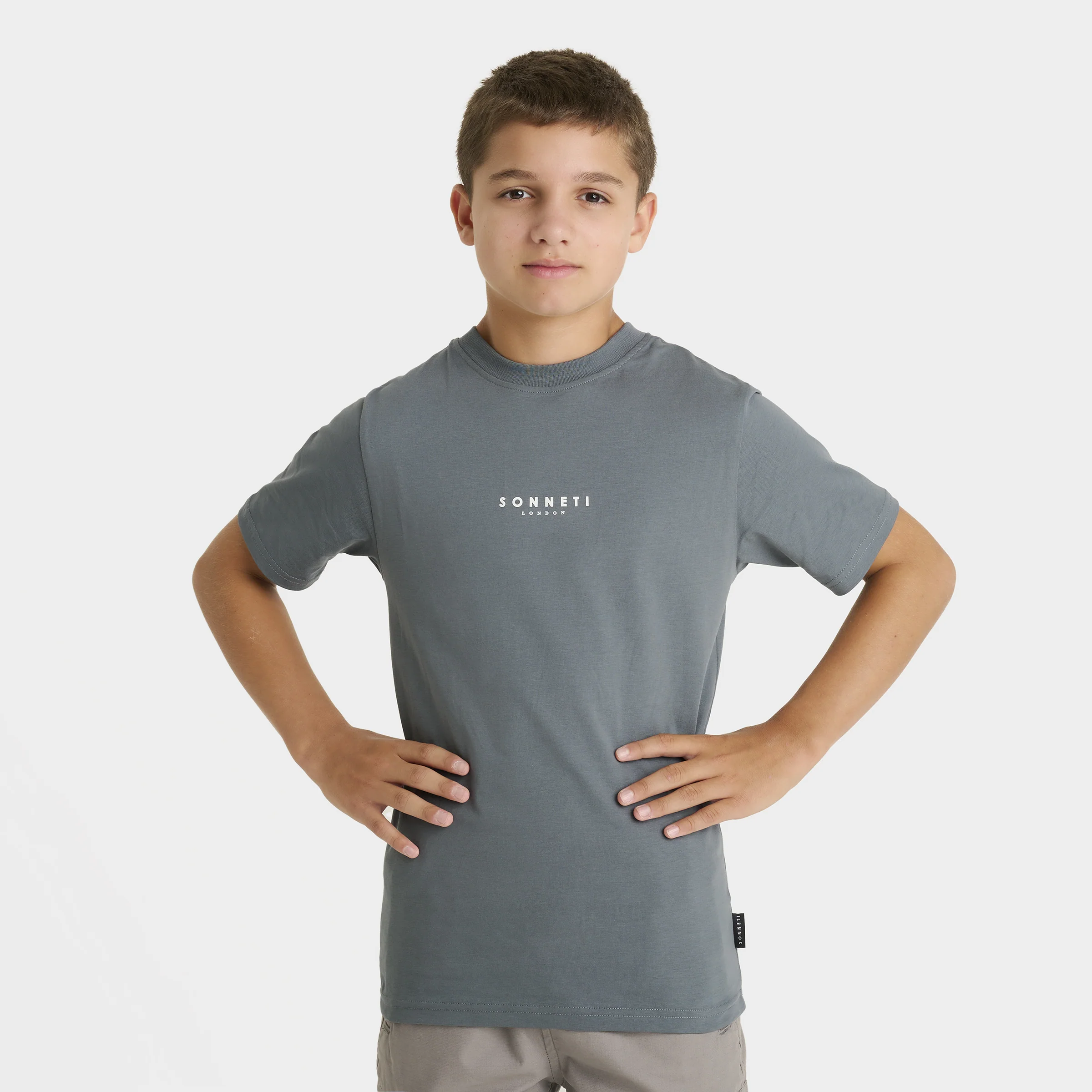 Sonneti Juniors' London Tee / Stormy Weather - Image 3
