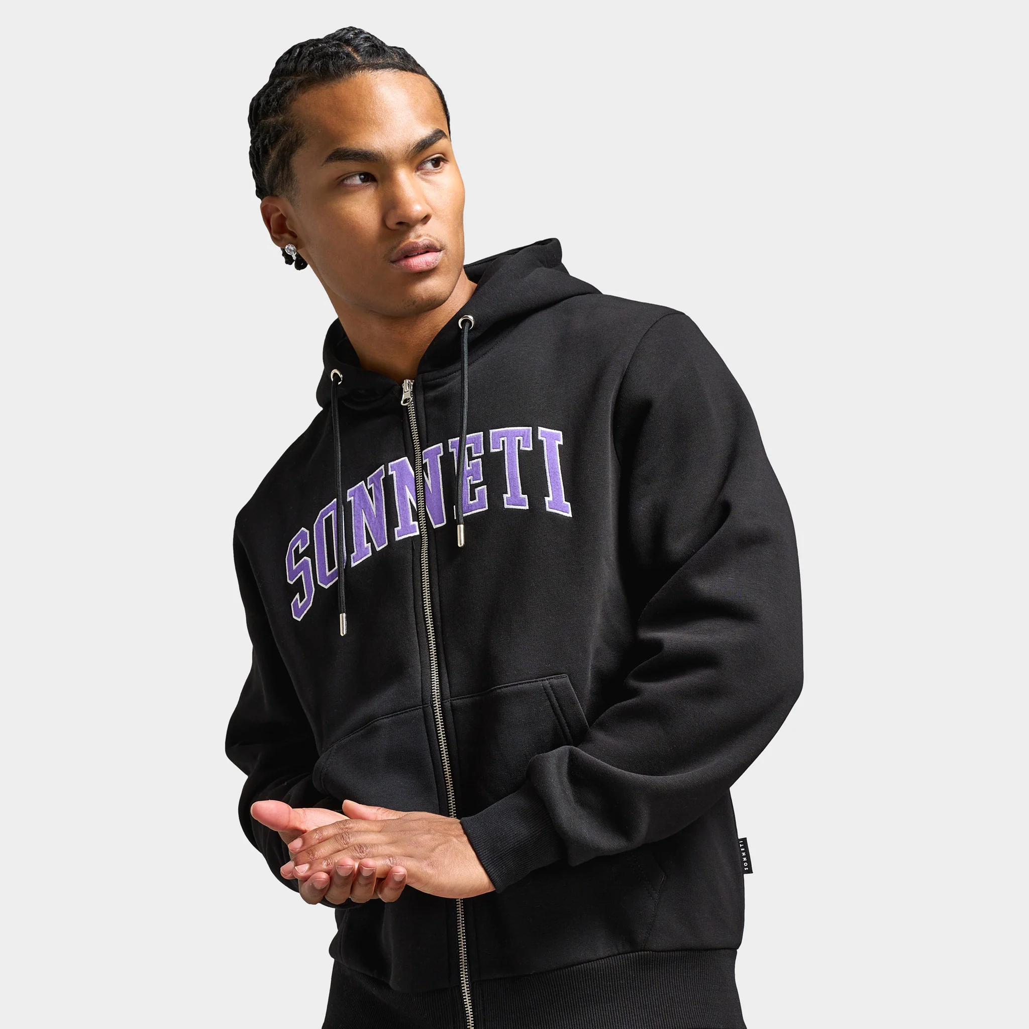 Sonneti Kilo FZ Hoodie / Black - Image 3