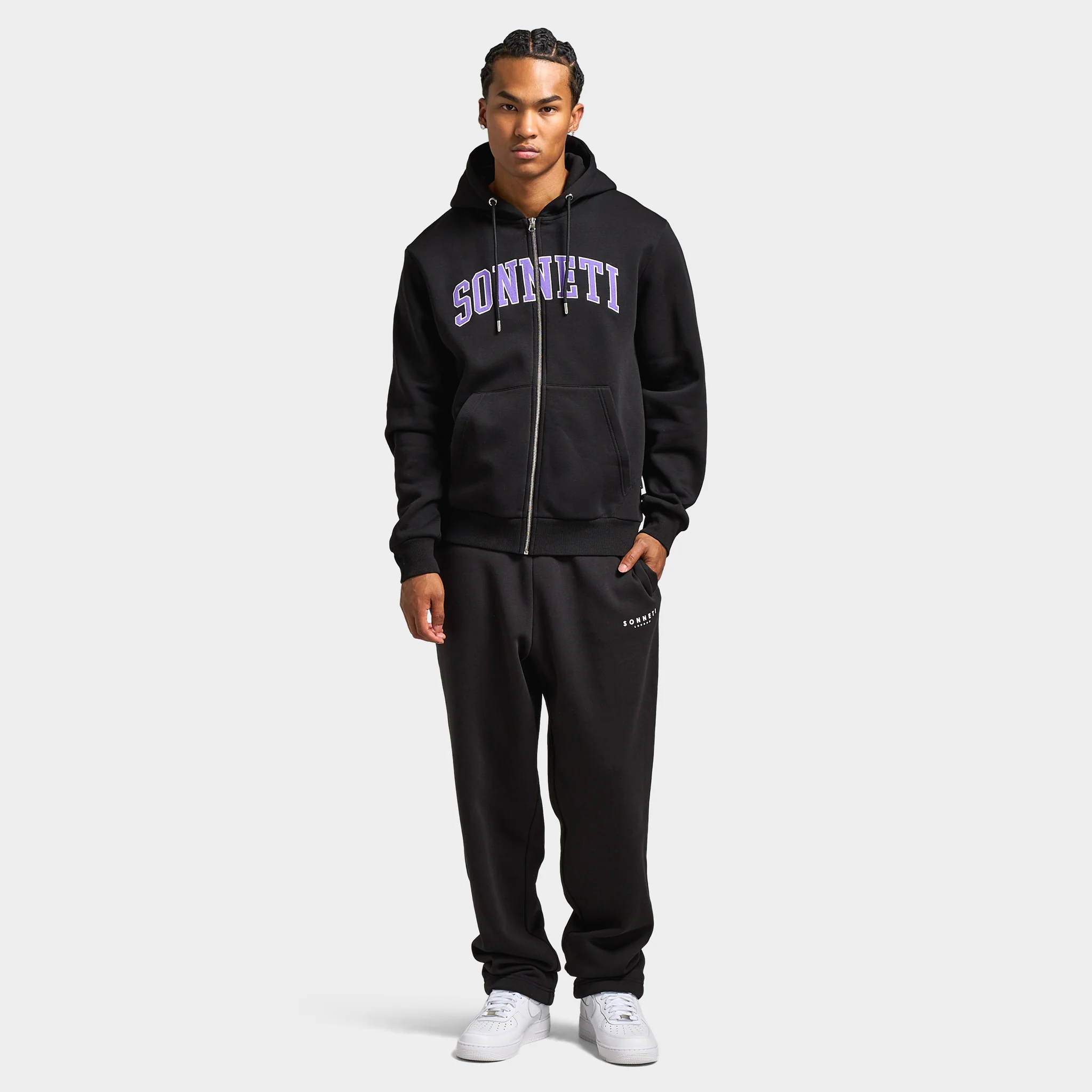 Sonneti Kilo FZ Hoodie / Black - Image 6