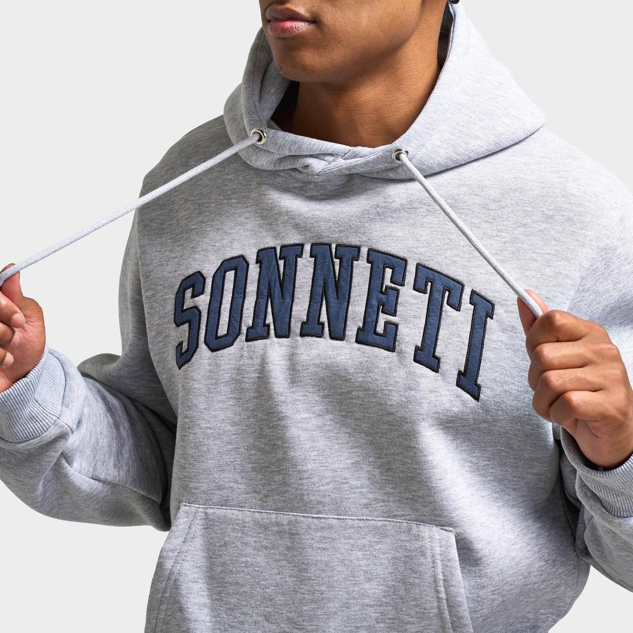 Sonneti Kilo Hoodie / Grey Marl - Image 4