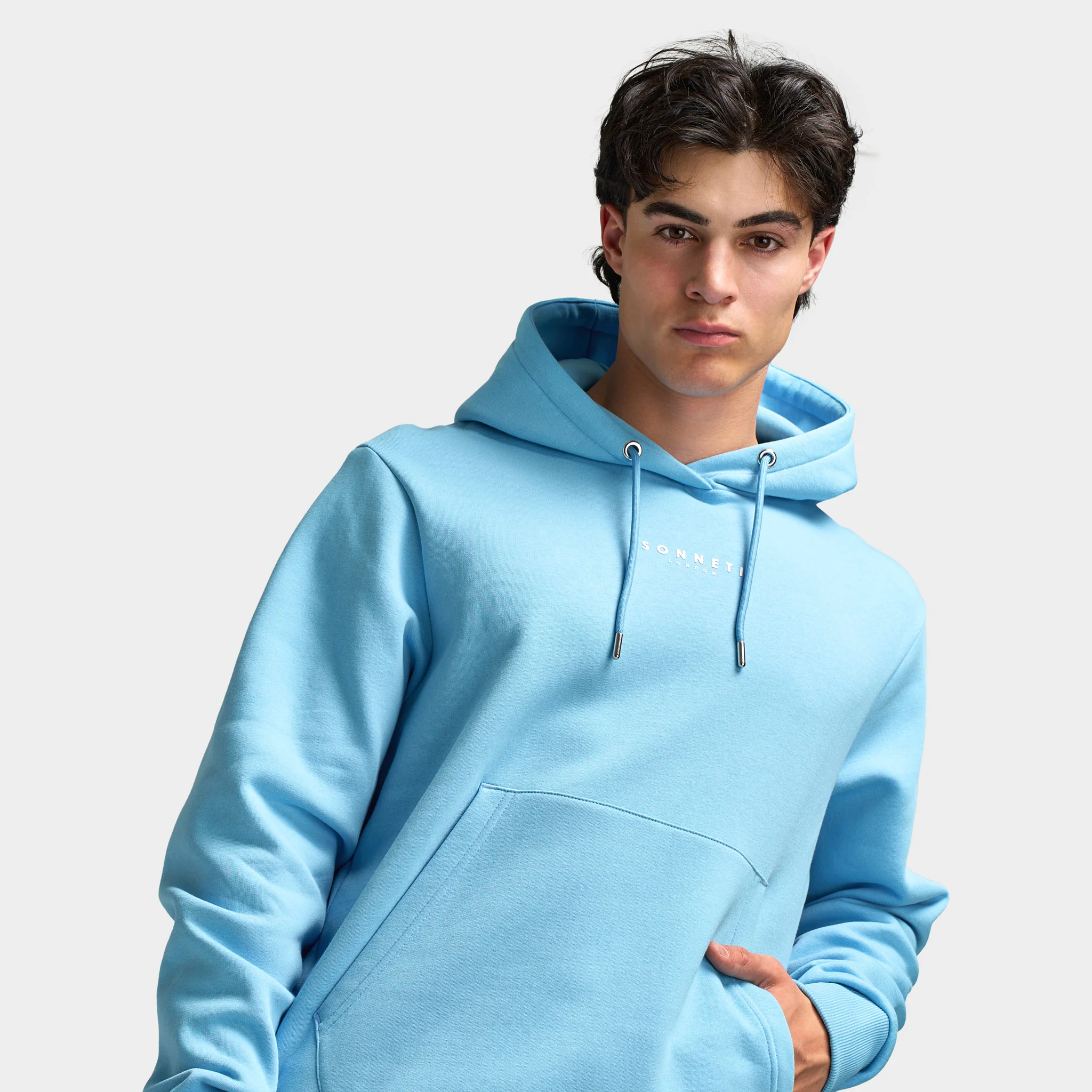 Sonneti London Hoodie / Alaskan Blue - Image 5