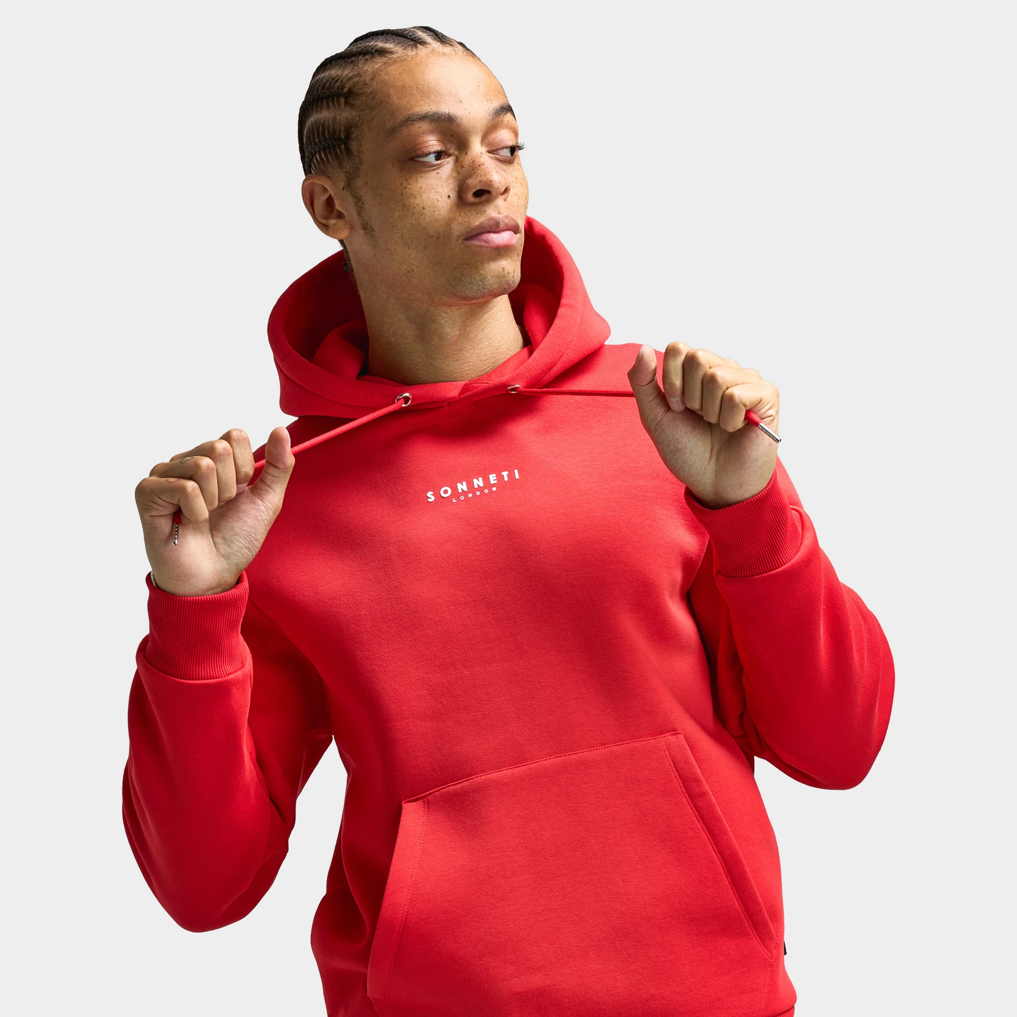 Sonneti London Hoodie / Mars Red - Image 3