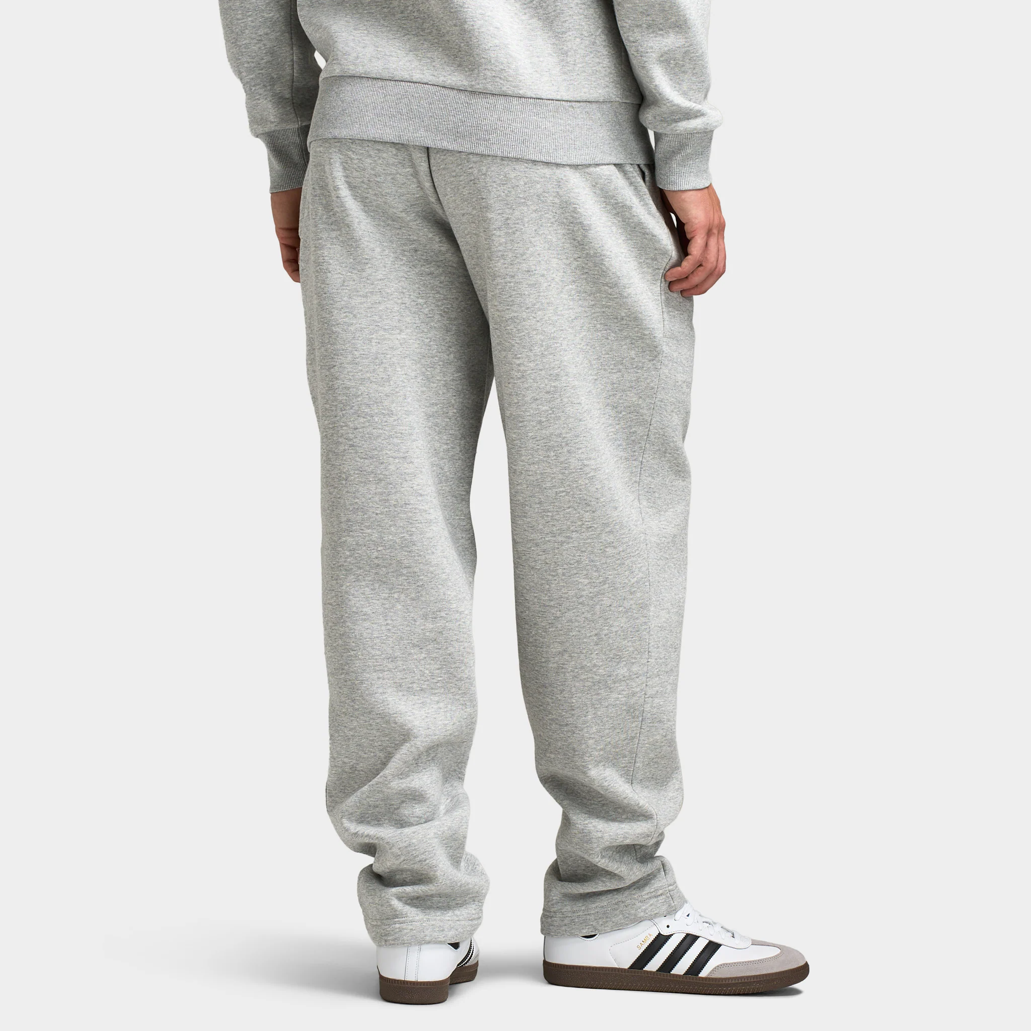Sonneti London Open Hem Pants / Light Grey Marl - Image 2