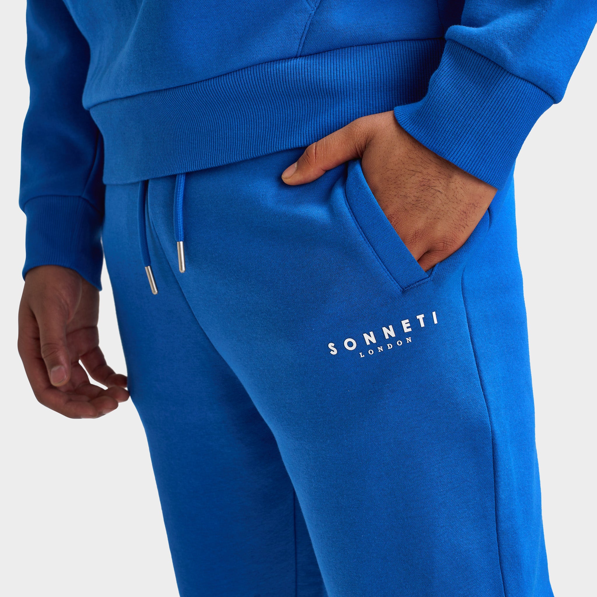 Sonneti London Fleece Joggers / Nautical Blue - Image 4