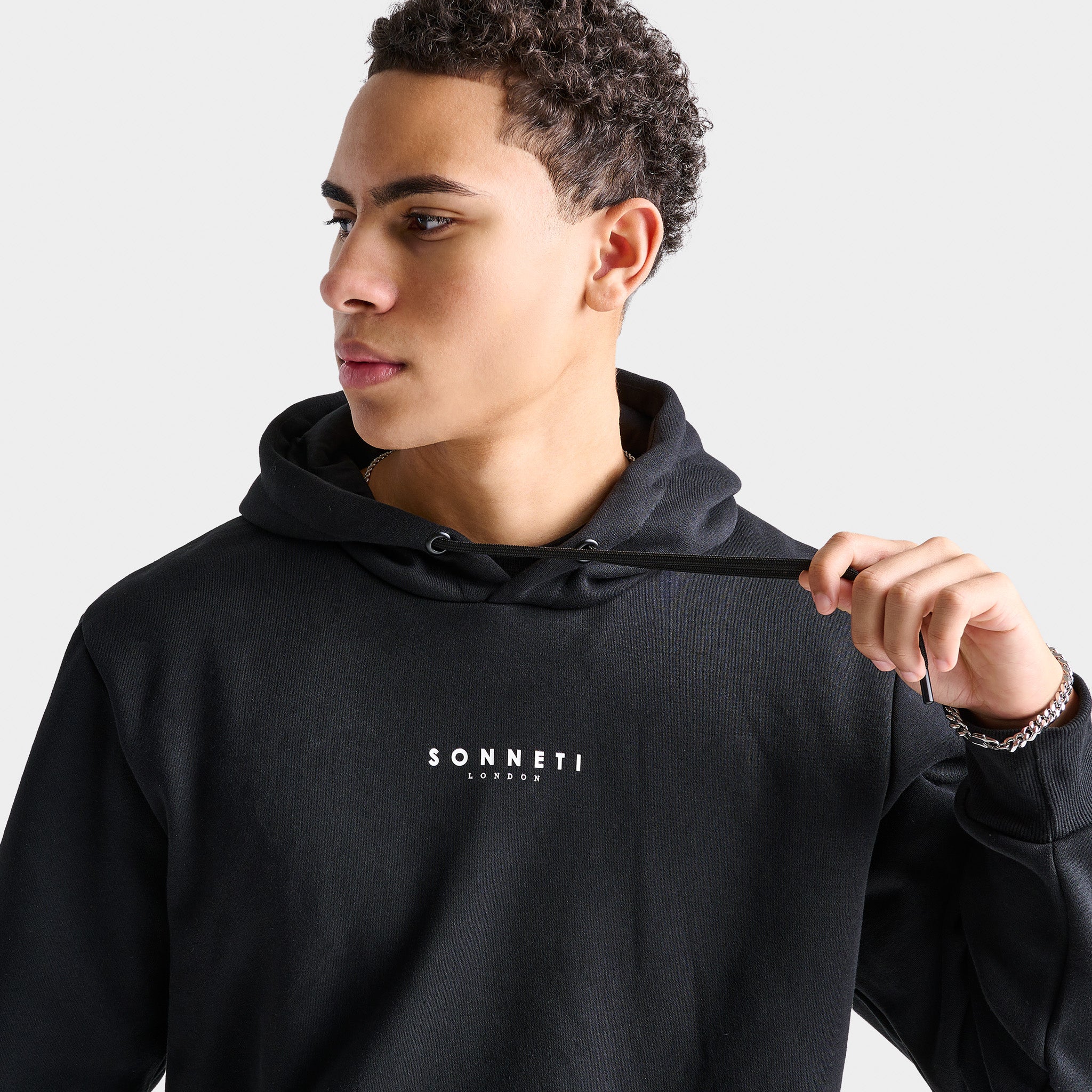 Sonneti London Pullover Hoodie / Black - Image 3
