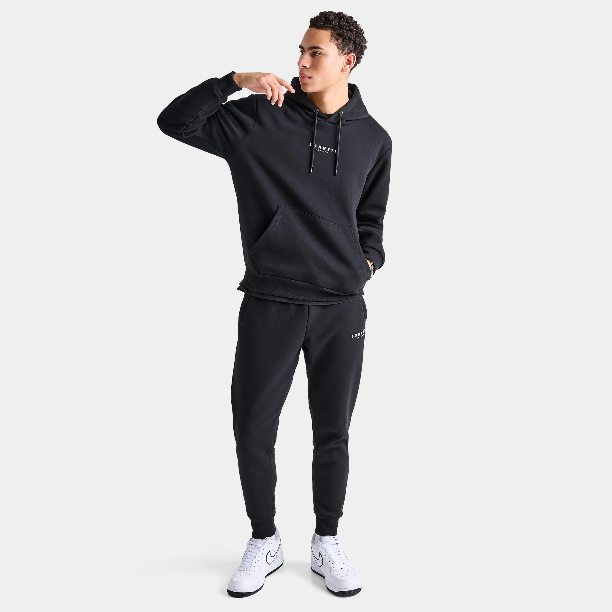 Sonneti London Pullover Hoodie / Black - Image 5
