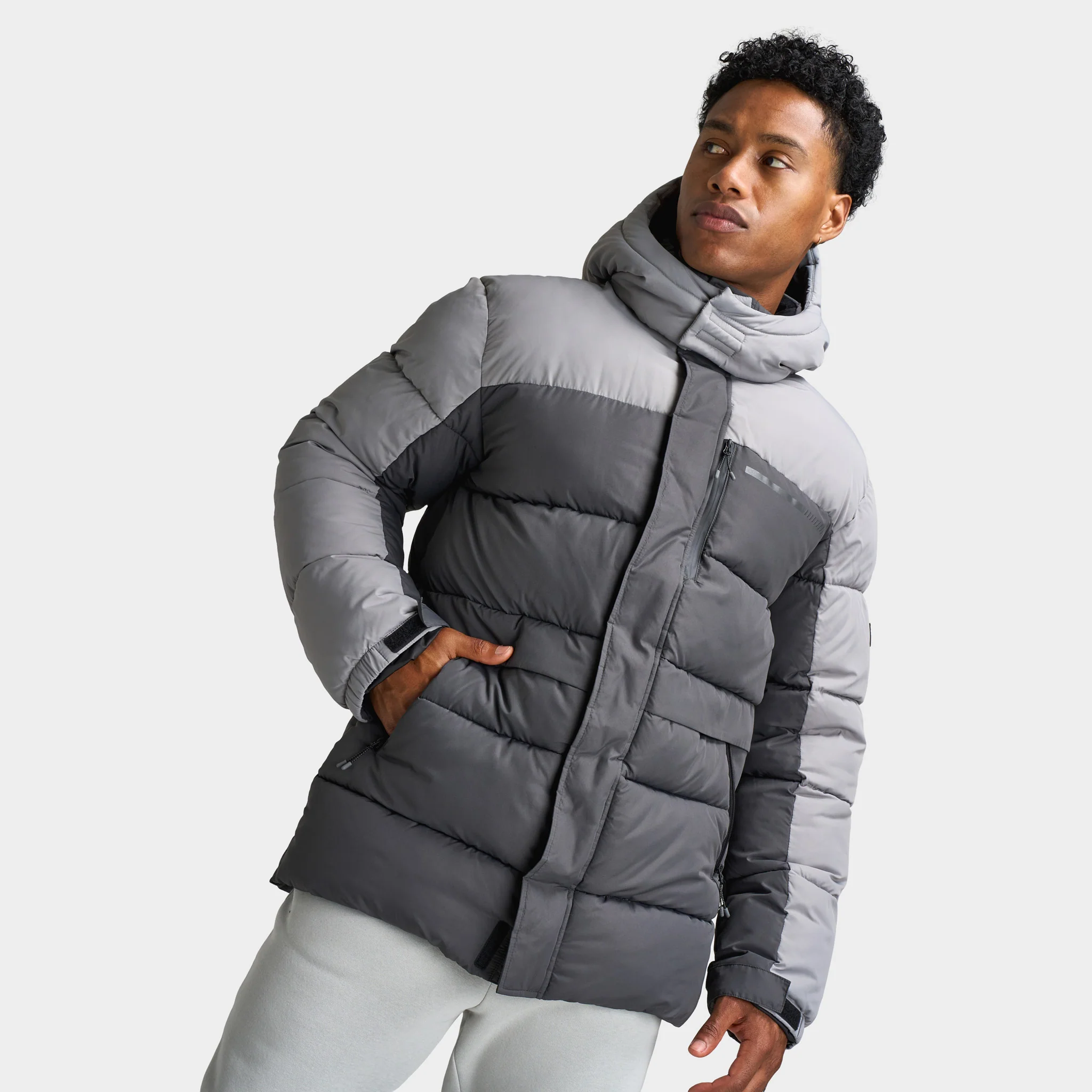 Sonneti Orbit Long Jacket / Asphalt - Image 4