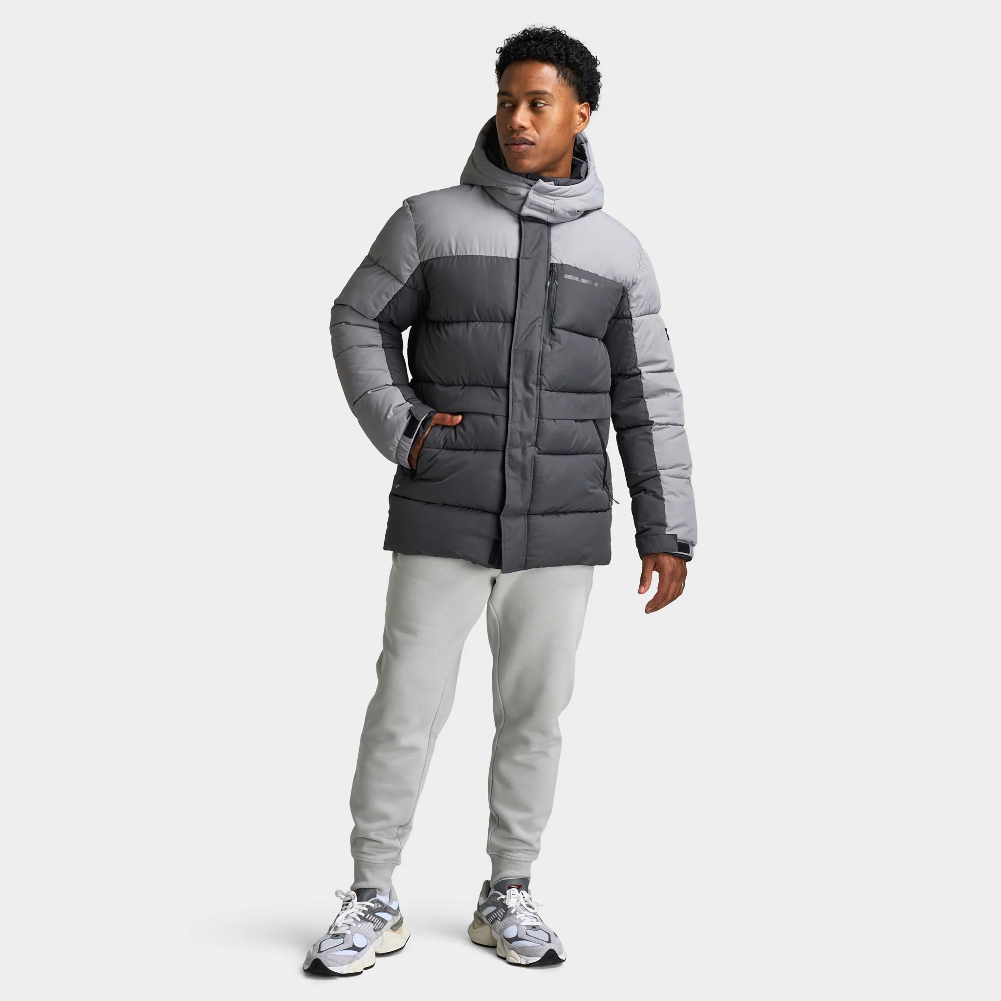 Sonneti Orbit Long Jacket / Asphalt - Image 6