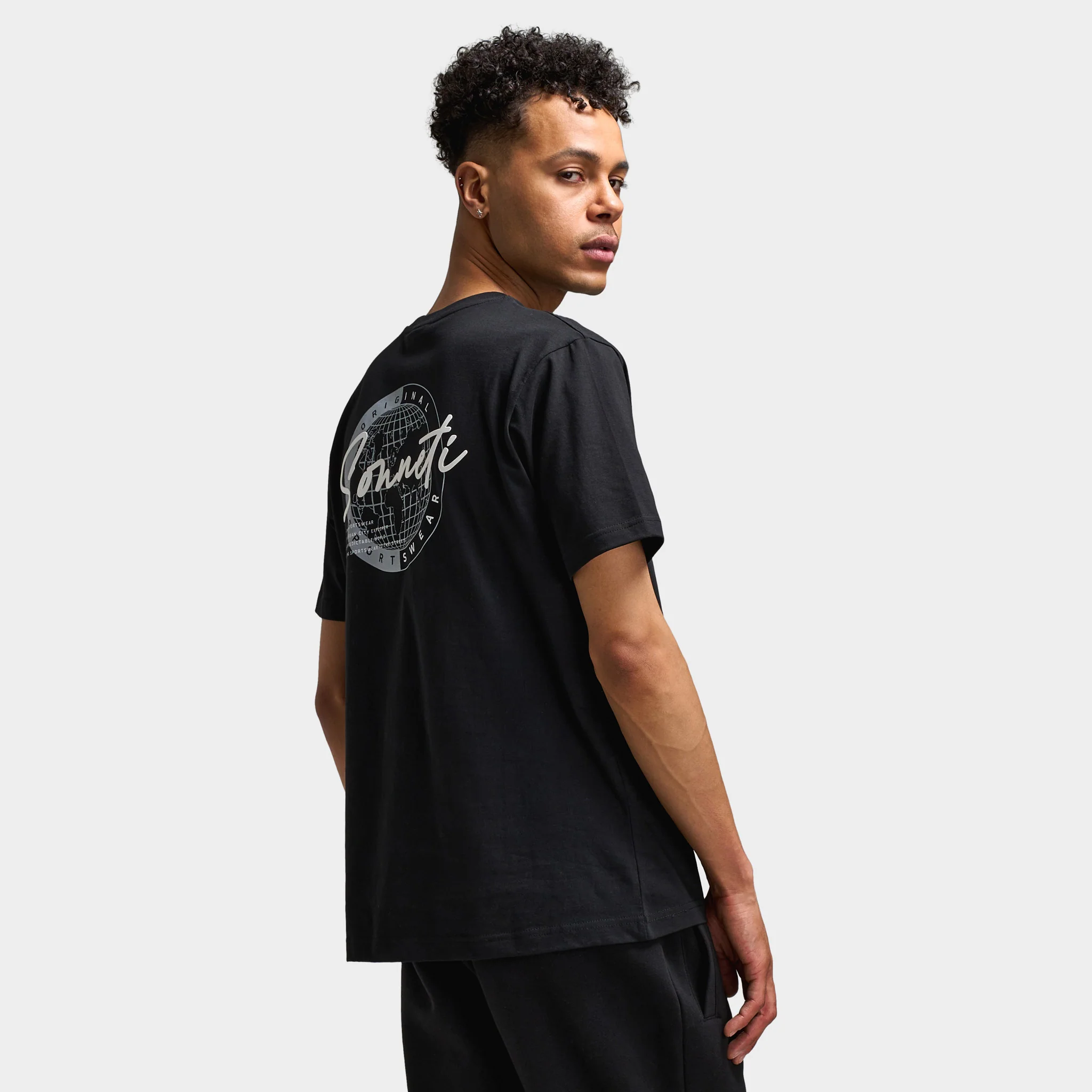 Sonneti Titanium Graphic T-Shirt / Black - Image 2