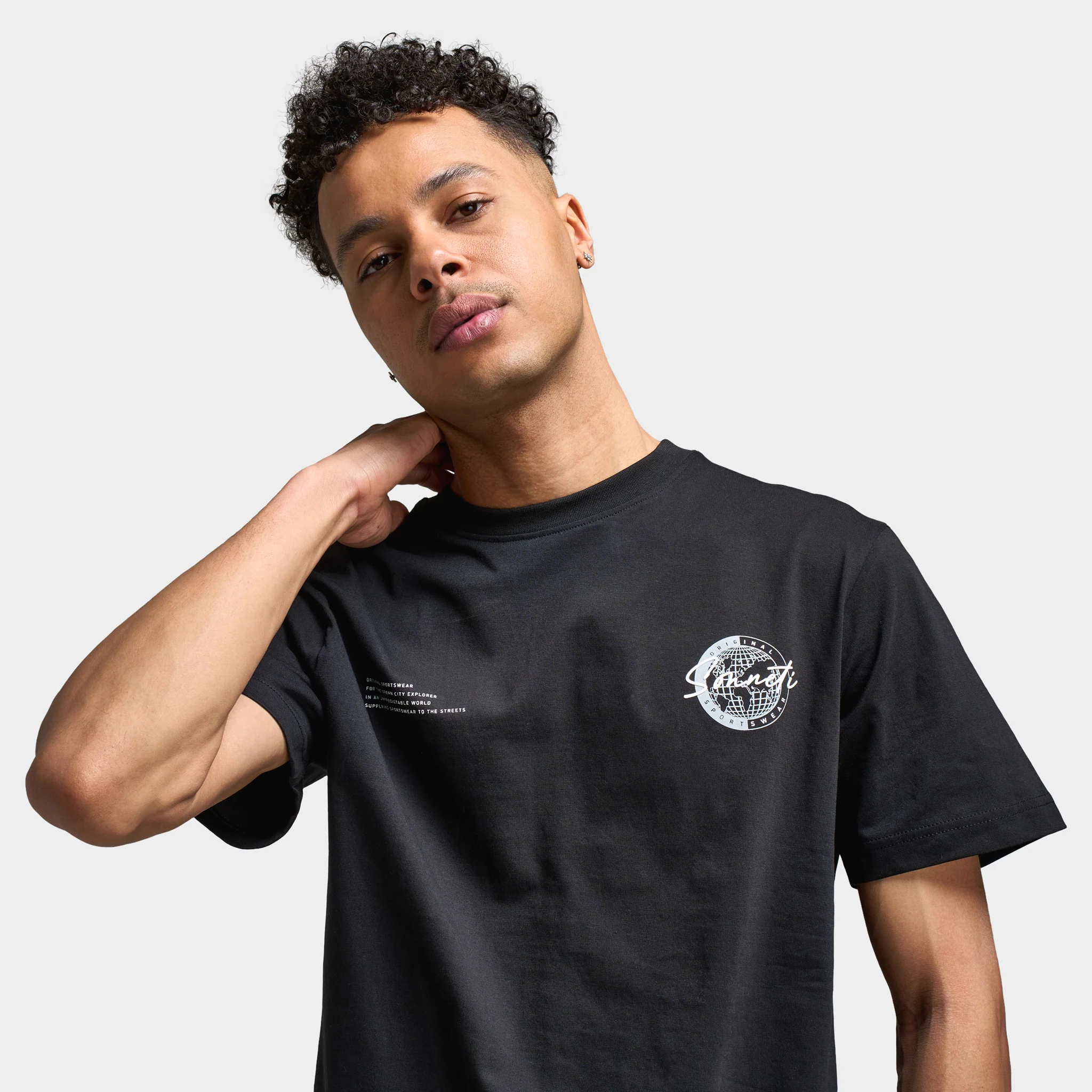 Sonneti Titanium Graphic T-Shirt / Black - Image 3