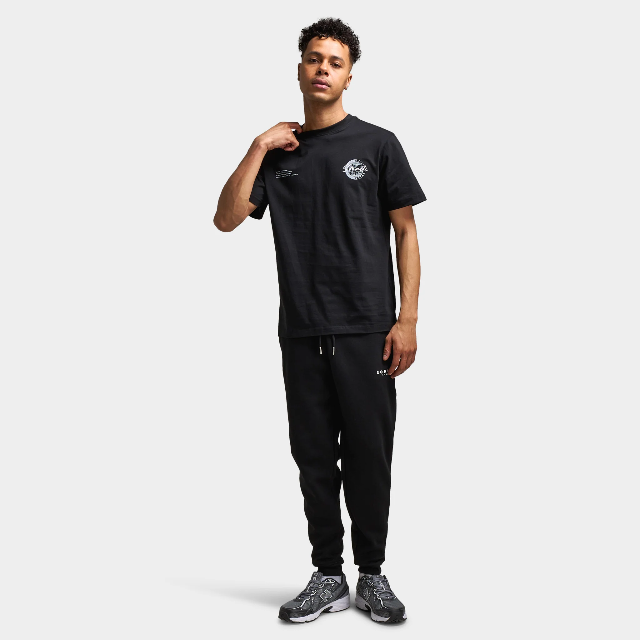 Sonneti Titanium Graphic T-Shirt / Black - Image 6