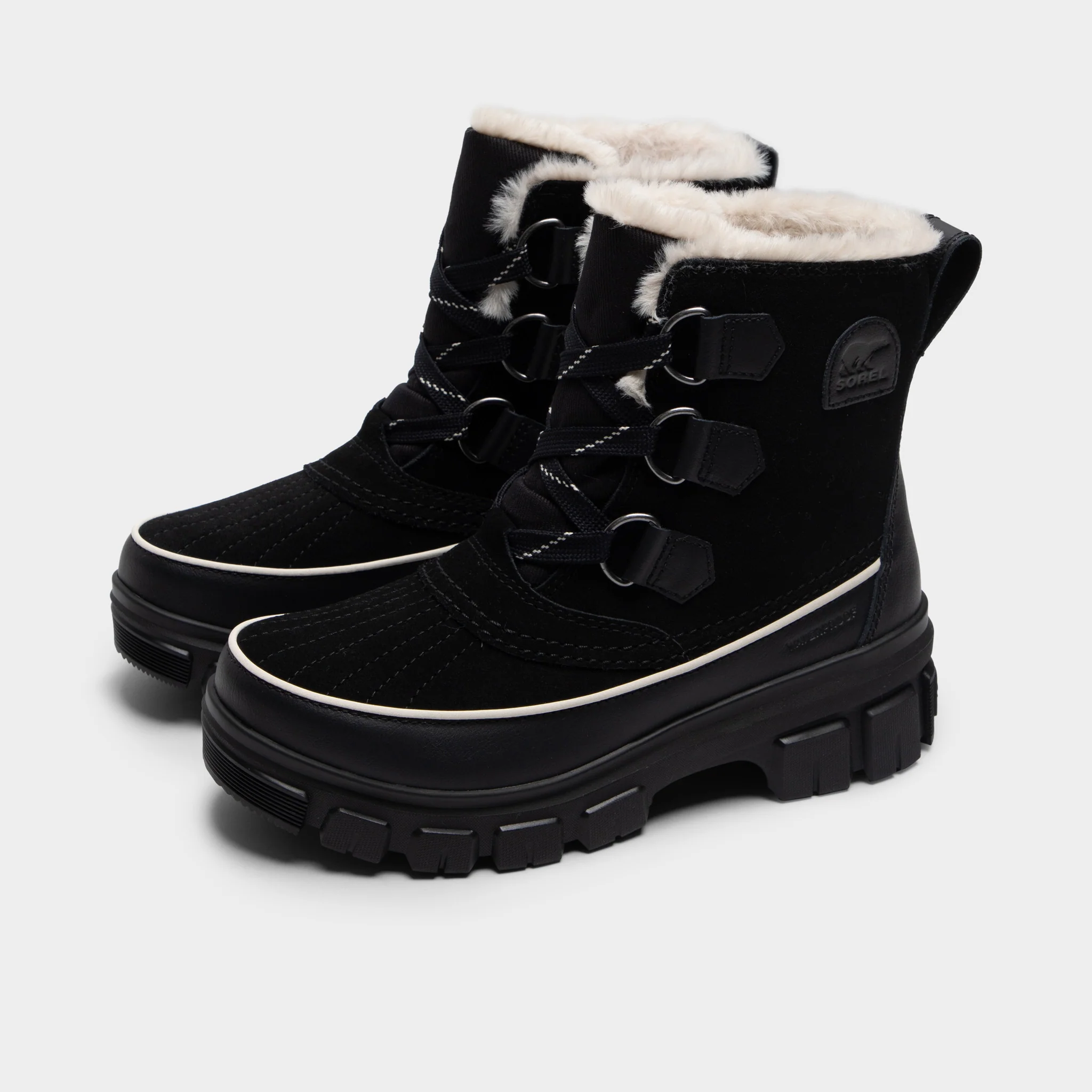 Sorel Women's Tivoli WP Black / Fawn - Image 2