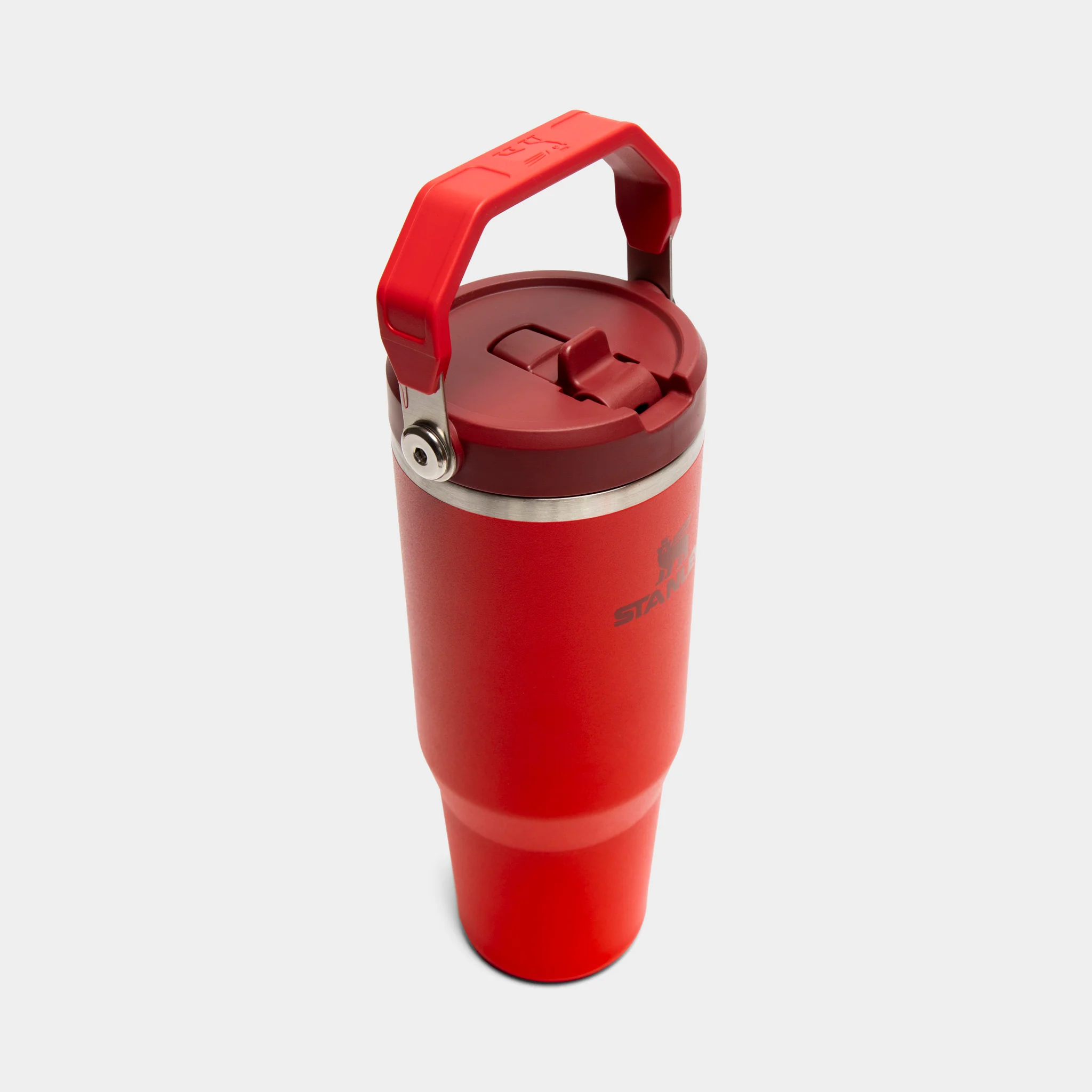 Stanley The IceFlow Flip Straw 2.0 Tumbler 30oz / Chili Red - Image 2