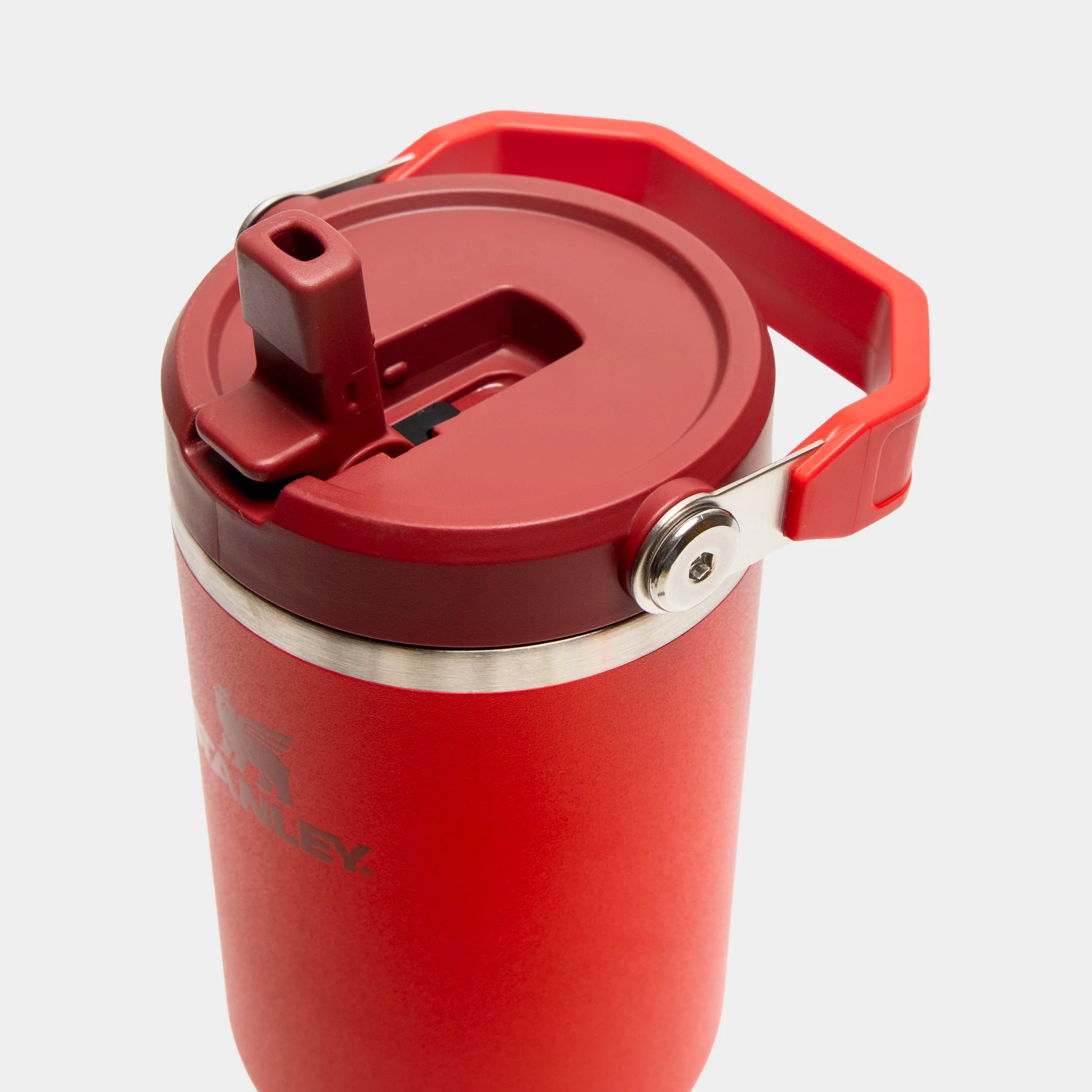 Stanley The IceFlow Flip Straw 2.0 Tumbler 30oz / Chili Red - Image 3