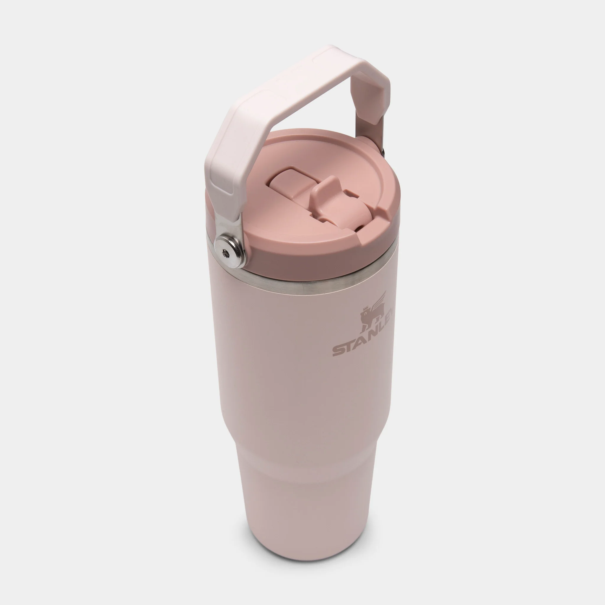 Stanley The IceFlow Flip Straw 2.0 Tumbler 30oz/ Rose Quartz - Image 2