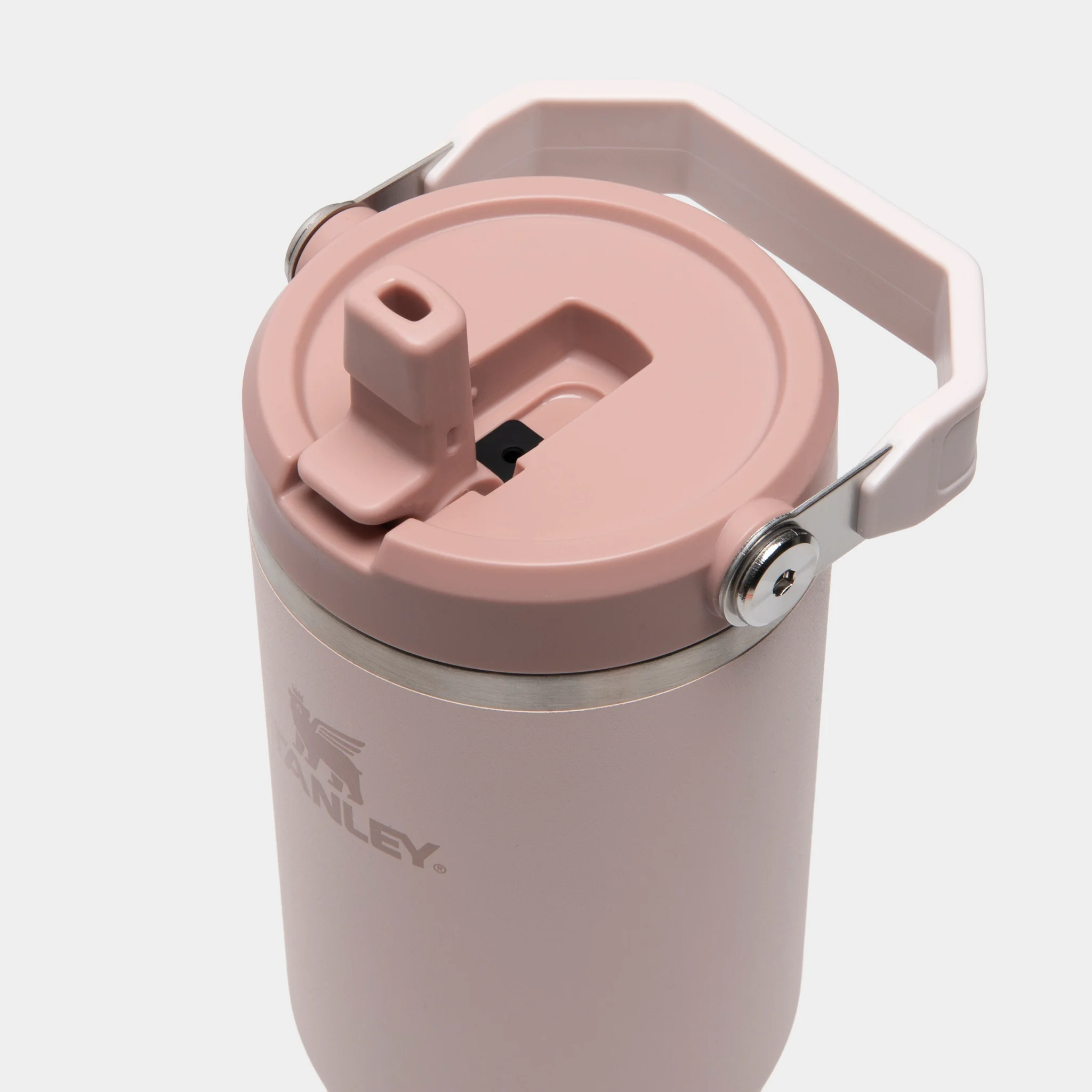 Stanley The IceFlow Flip Straw 2.0 Tumbler 30oz/ Rose Quartz - Image 3