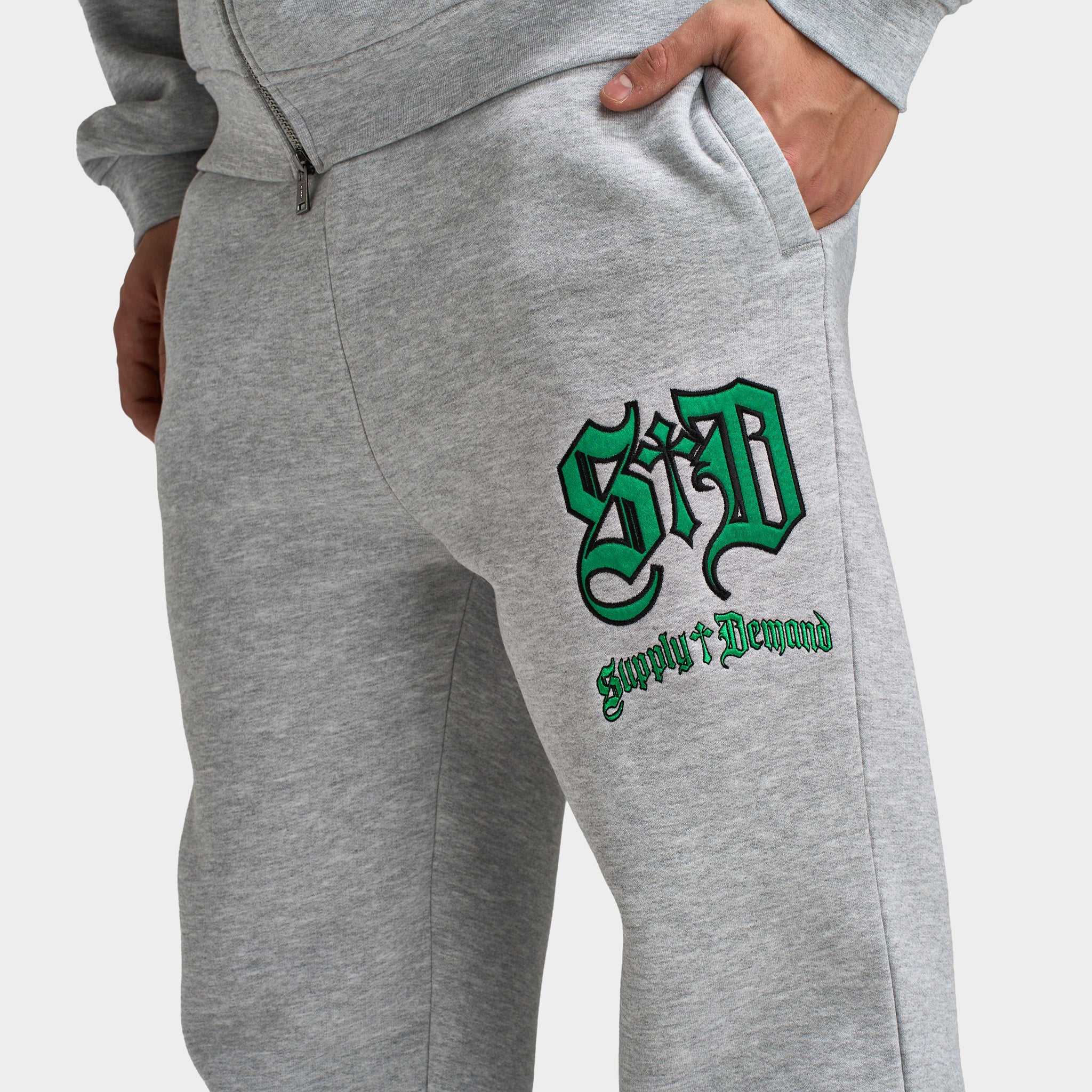 Supply & Demand Atomic Joggers / Light Grey Marl - Image 5