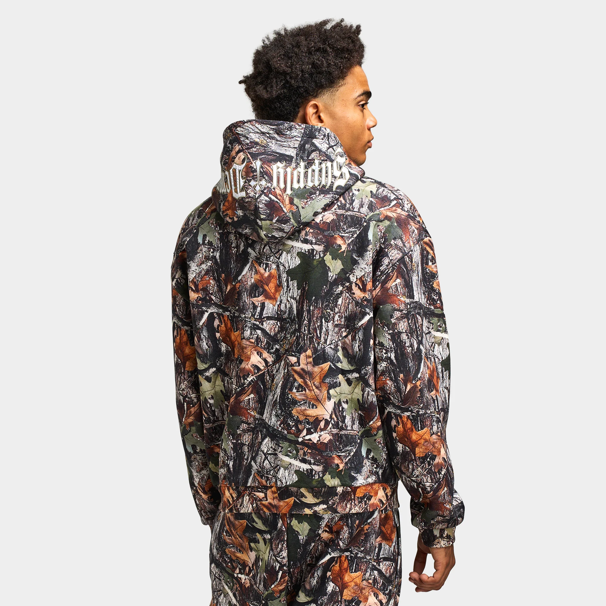 Supply & Demand Atomic Zip Up Hoodie / Woodland Camo - Image 2